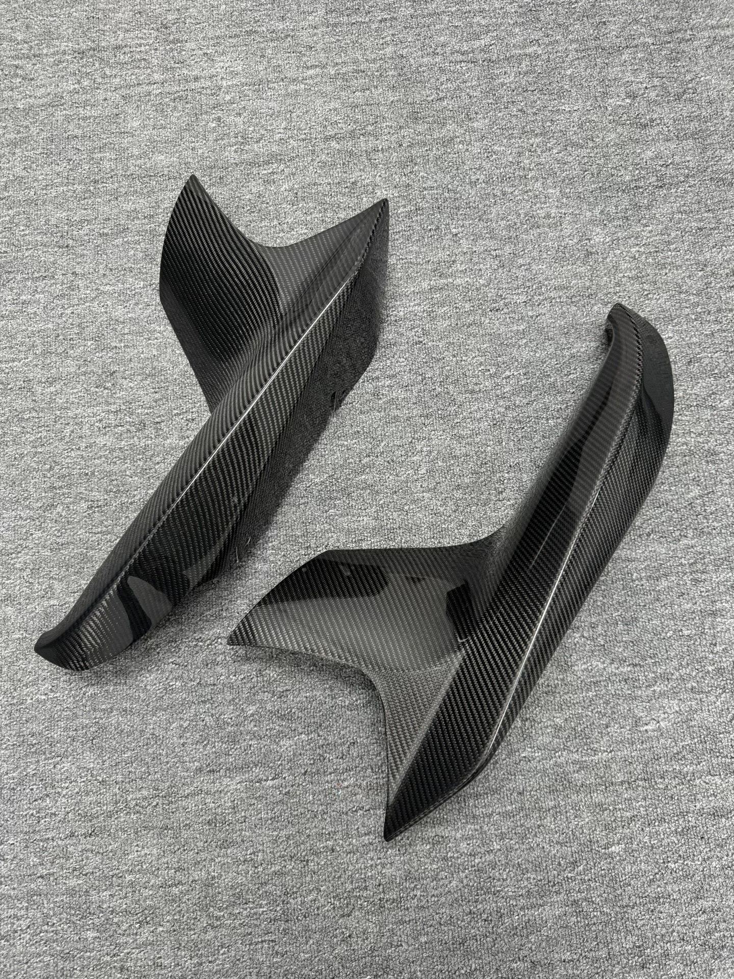 BMW G30 G38 M5 Carbon Fiber Front Lip 18-20 BMW 5 Series G30 G38 Body Kit Real Carbon Fiber Bumper Lips for F90 M5