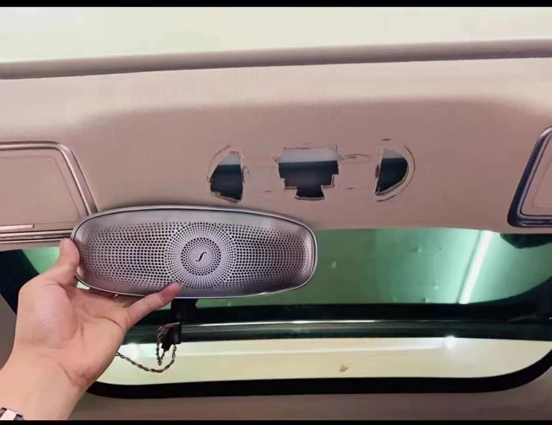 Tampa de teto iluminada para Mercedes-Benz S-Class; Conjunto de luzes ambiente para sistema de som Berlin Sound da Mercedes-Benz C/E/GLC/GLE/GLS