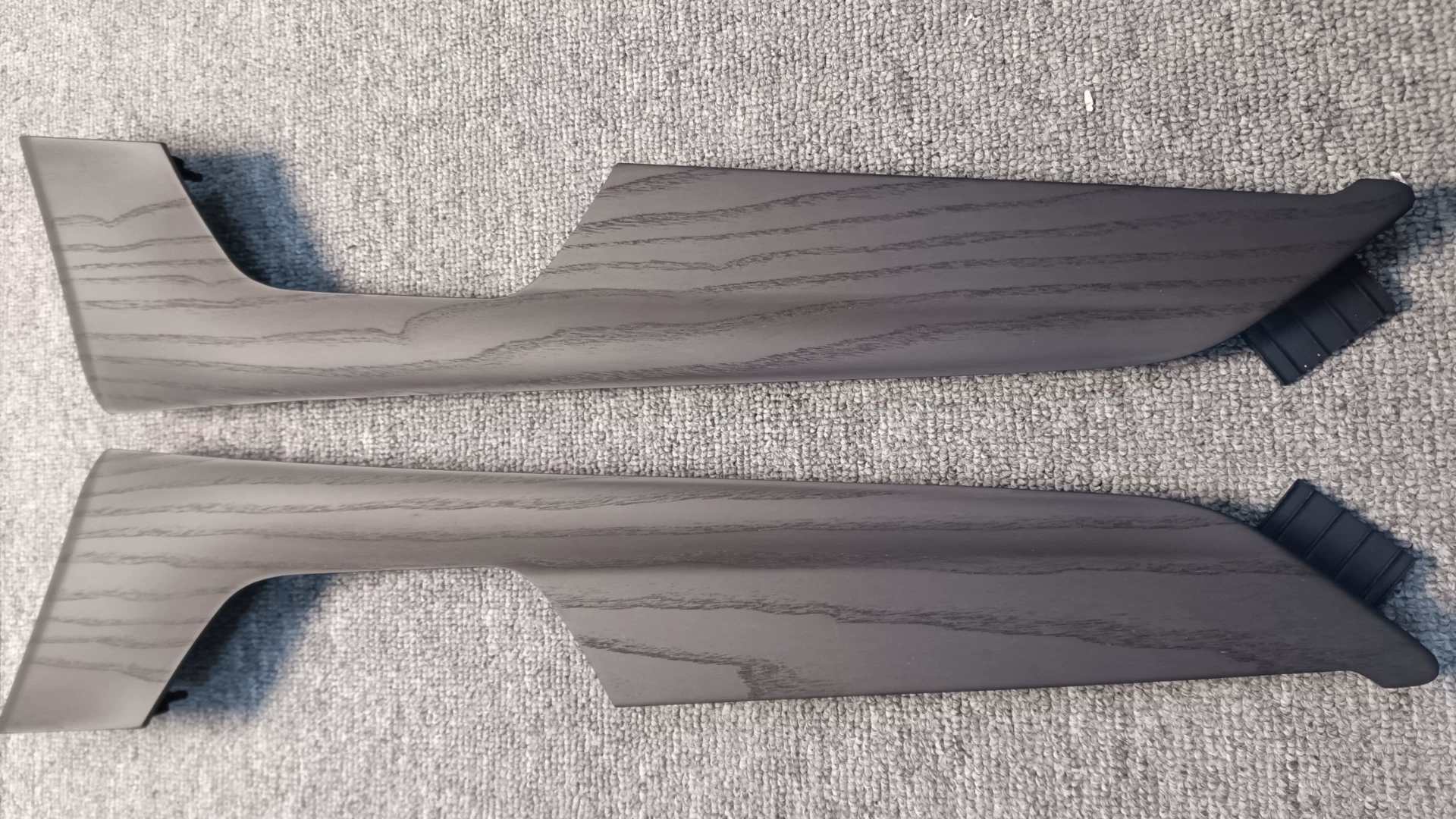 Kit de Modificação para Interior em Madeira de Cedro para Audi A6L C8 Conjunto de 9 Peças para Atualização com Revestimento de Madeira Maciça para Modelos 18-23 Placa Decorativ
