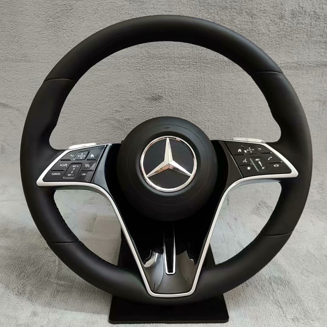 Brand-new Mercedes-Benz butterfly steering wheel Specifically designed for 10th to 24th generation Mercedes-Benz E-Class models, including the E200 and E300L upgrades.