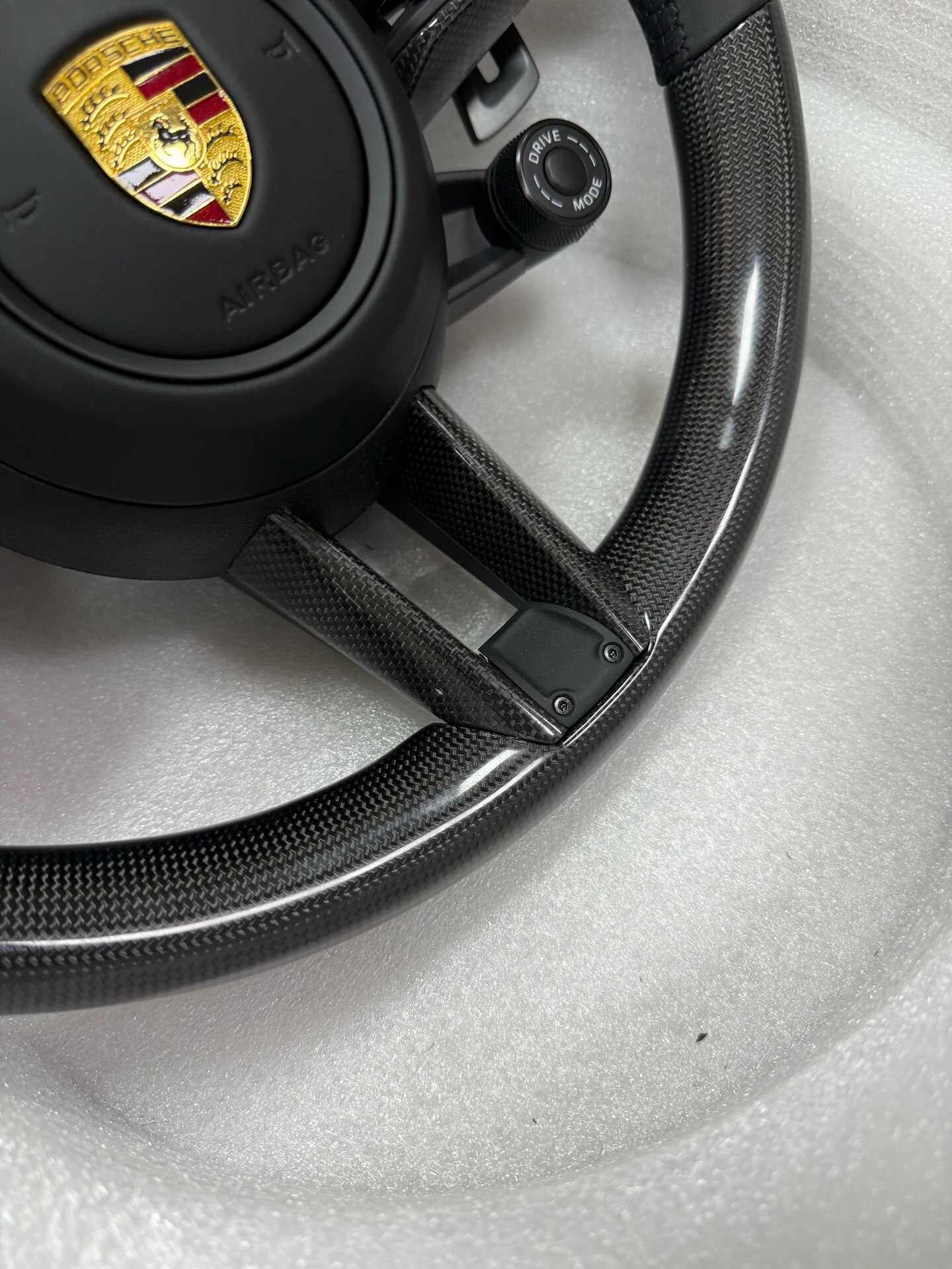Porsche Carbon Fiber Steering Wheel for 718, 911 (991/992), Cayenne, Macan, Boxster, Cayman, Panamera