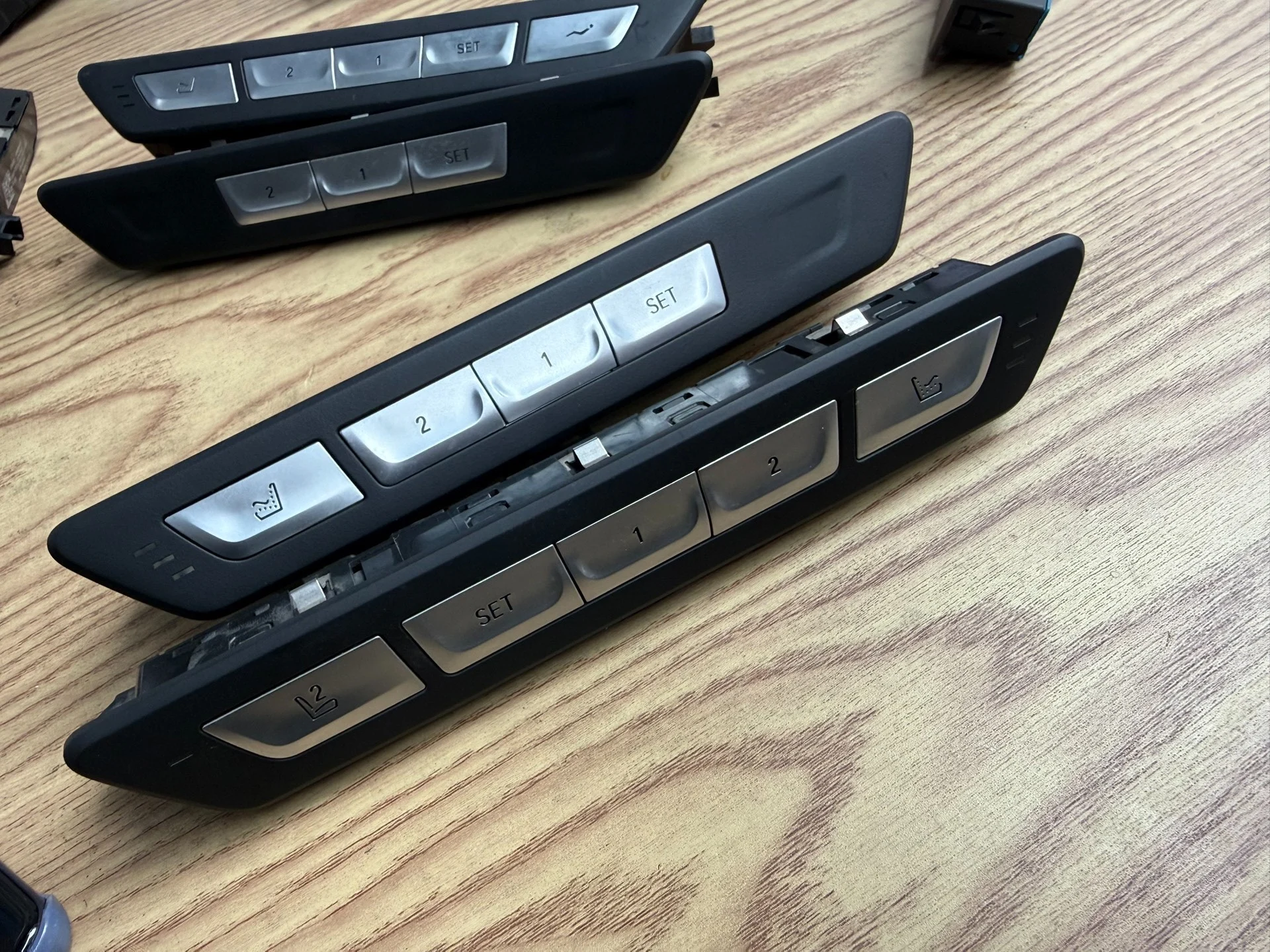 G12 BMW 7 Series Genuine Ceramic Gear Selector Knob, Center Console Trim & Control Dial Set (V12 Edition)
