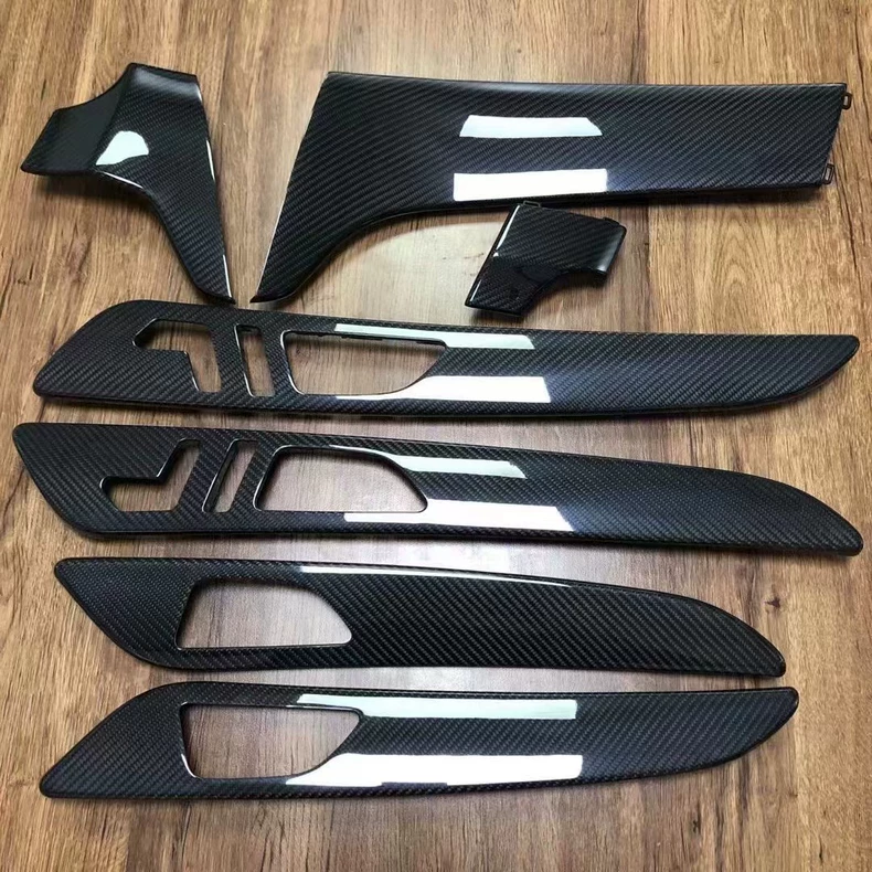 Mercedes-Benz W166 GLE/GLS/ML/GL Custom Interior Door Trim Panels with OEM-Compatible Ambient Lighting