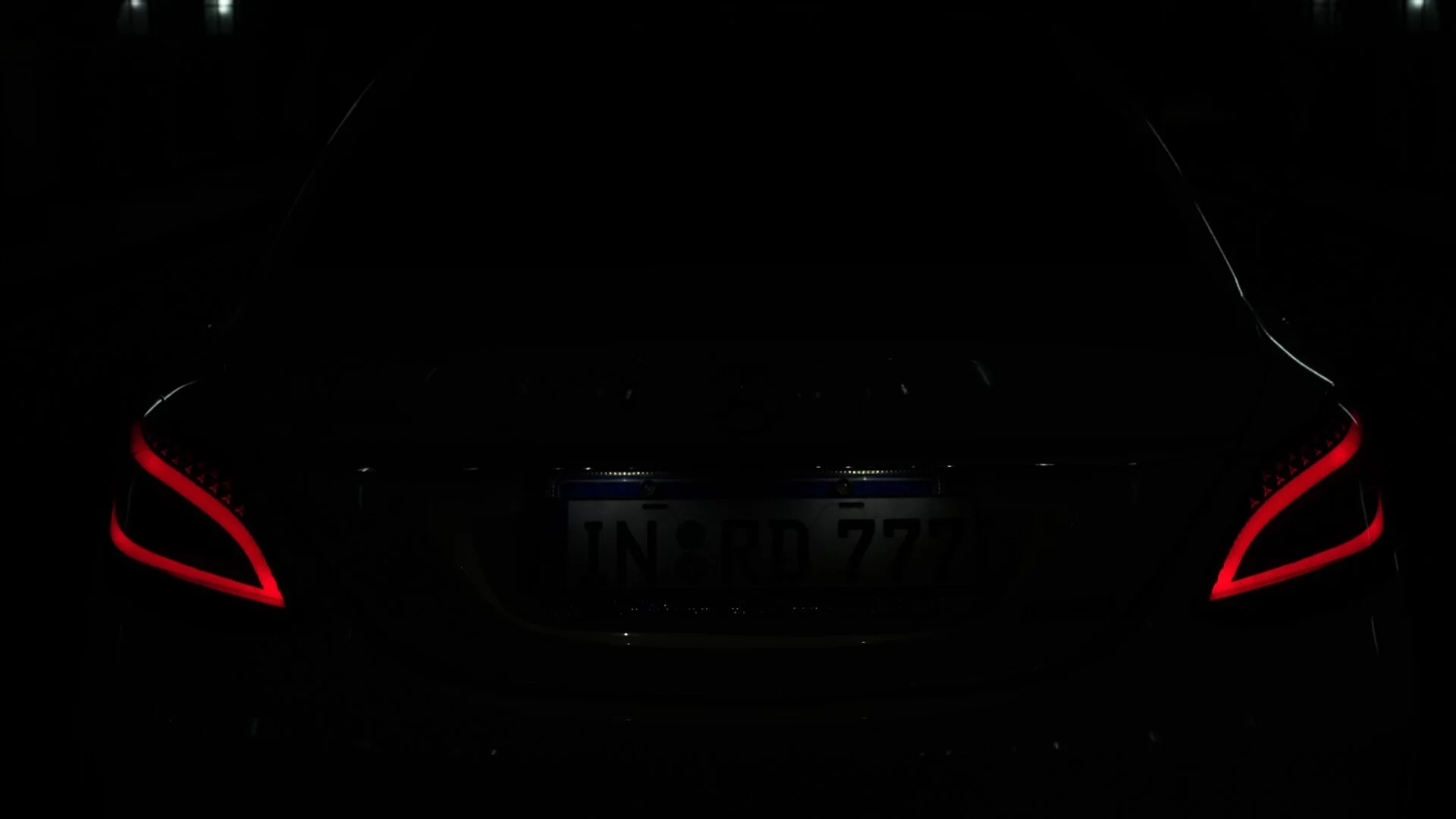 Mercedes-Benz Classe CW205 (2015–2021) Conjunto de Luzes Traseiras LED Modelo Modificado Olho do Diabo