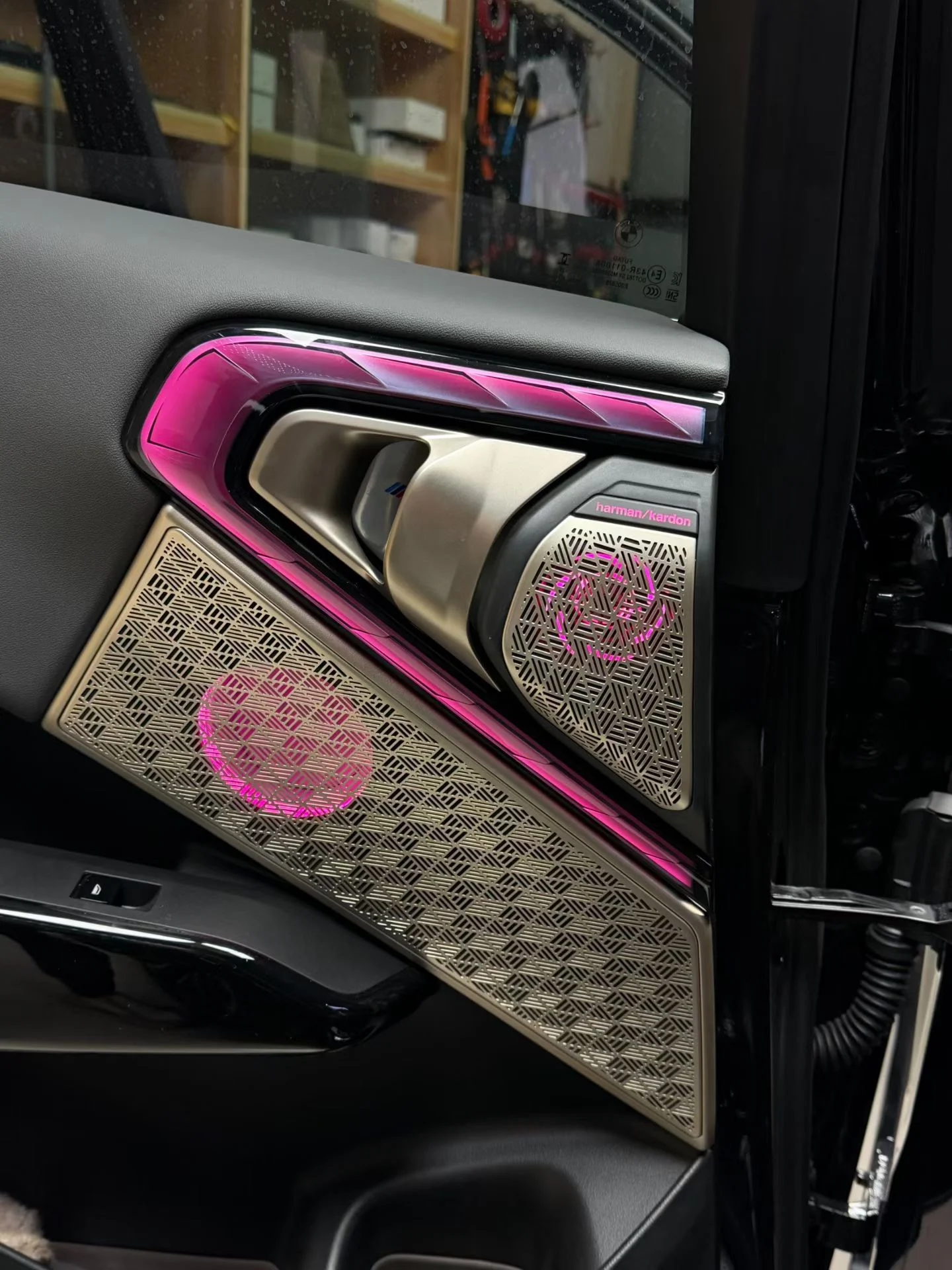 Grelhas de Alto-Falantes Iluminadas para BMW X3 G45 G48