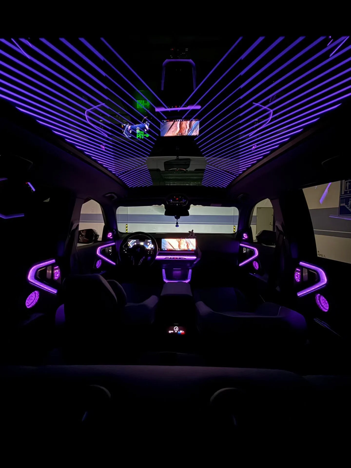 Grelhas de Alto-Falantes Iluminadas para BMW X3 G45 G48