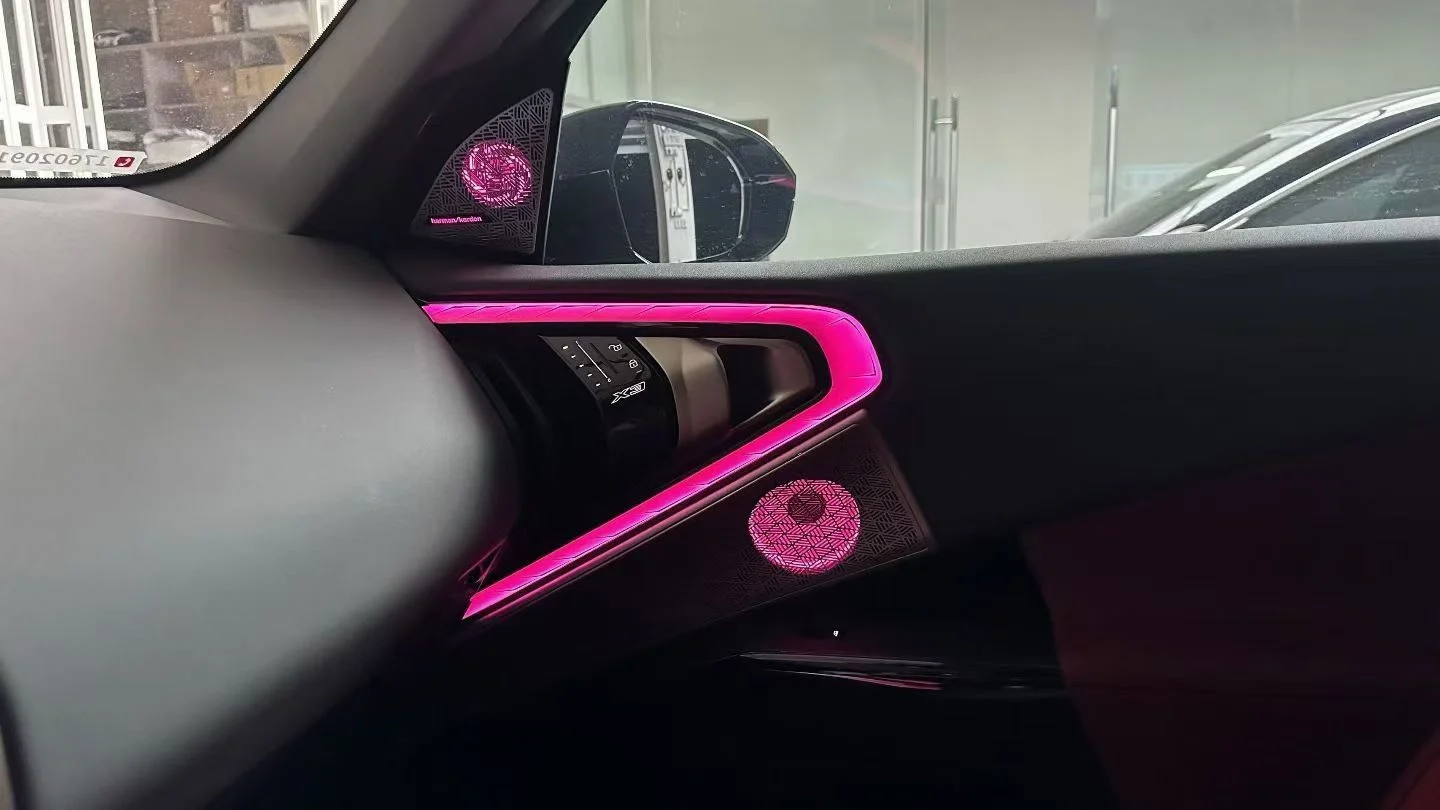 Grelhas de Alto-Falantes Iluminadas para BMW X3 G45 G48