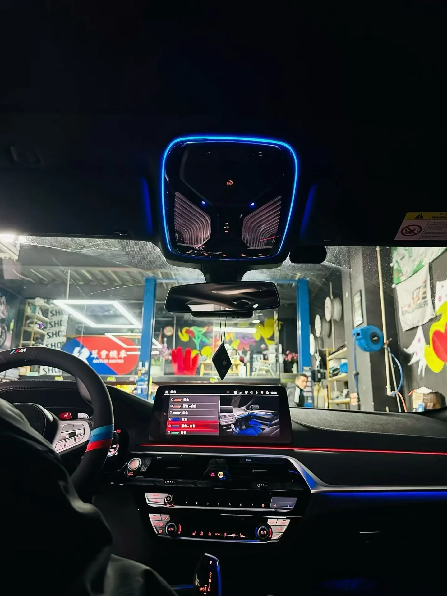 BMW Interior Reading Light with Ambient Lighting – Plug-and-Play for All Models (1/2/3/4/5/6/7 Series, X1–X7, i3/i4/iX3)