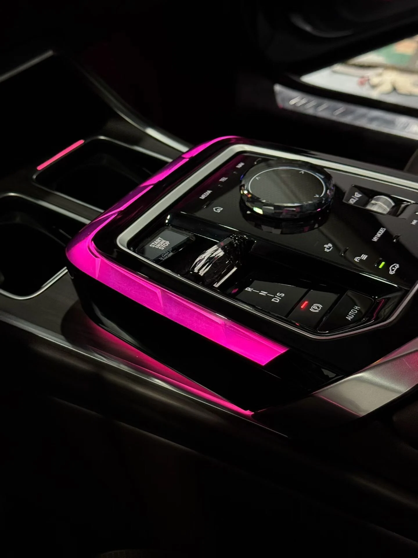 Crystal Ambient Light Console for BMW 7 Series (2023–2026)