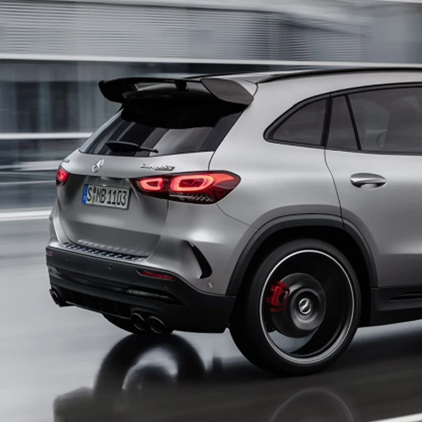 Mercedes-Benz GLA H247 (2020+) Rear Spoiler Lip (Wind Blade) - OEM-Fit, No-Cut Installation