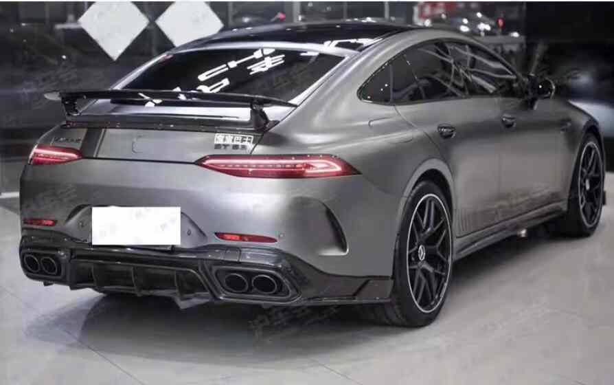 Mercedes-AMG GT50/53/63 Carbon Fiber Rear Diffuser Lip (Dry Carbon, Vacuum Infused)