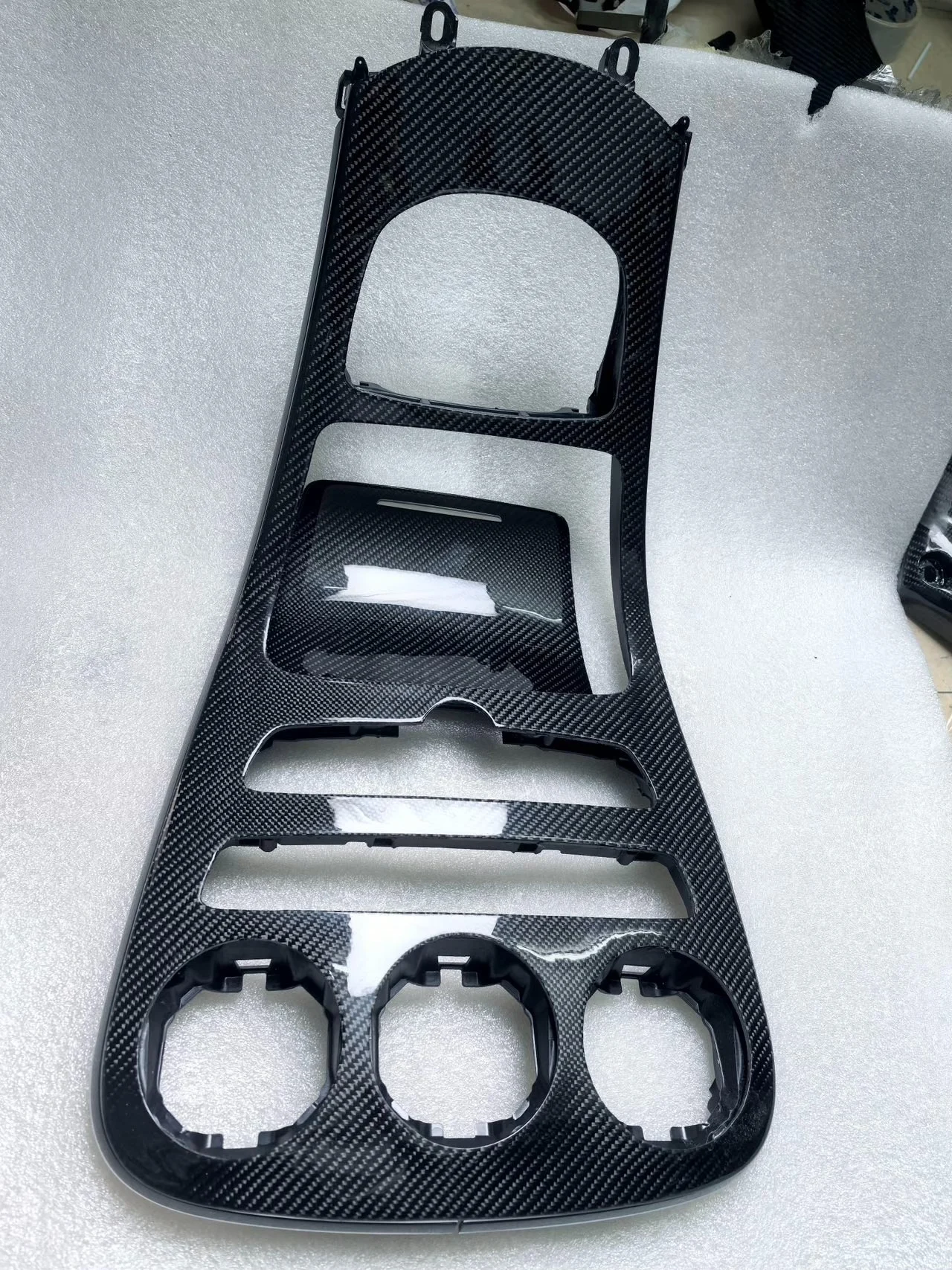Mercedes-Benz C-Class Coupe Carbon Fiber Interior Panel (Twill)