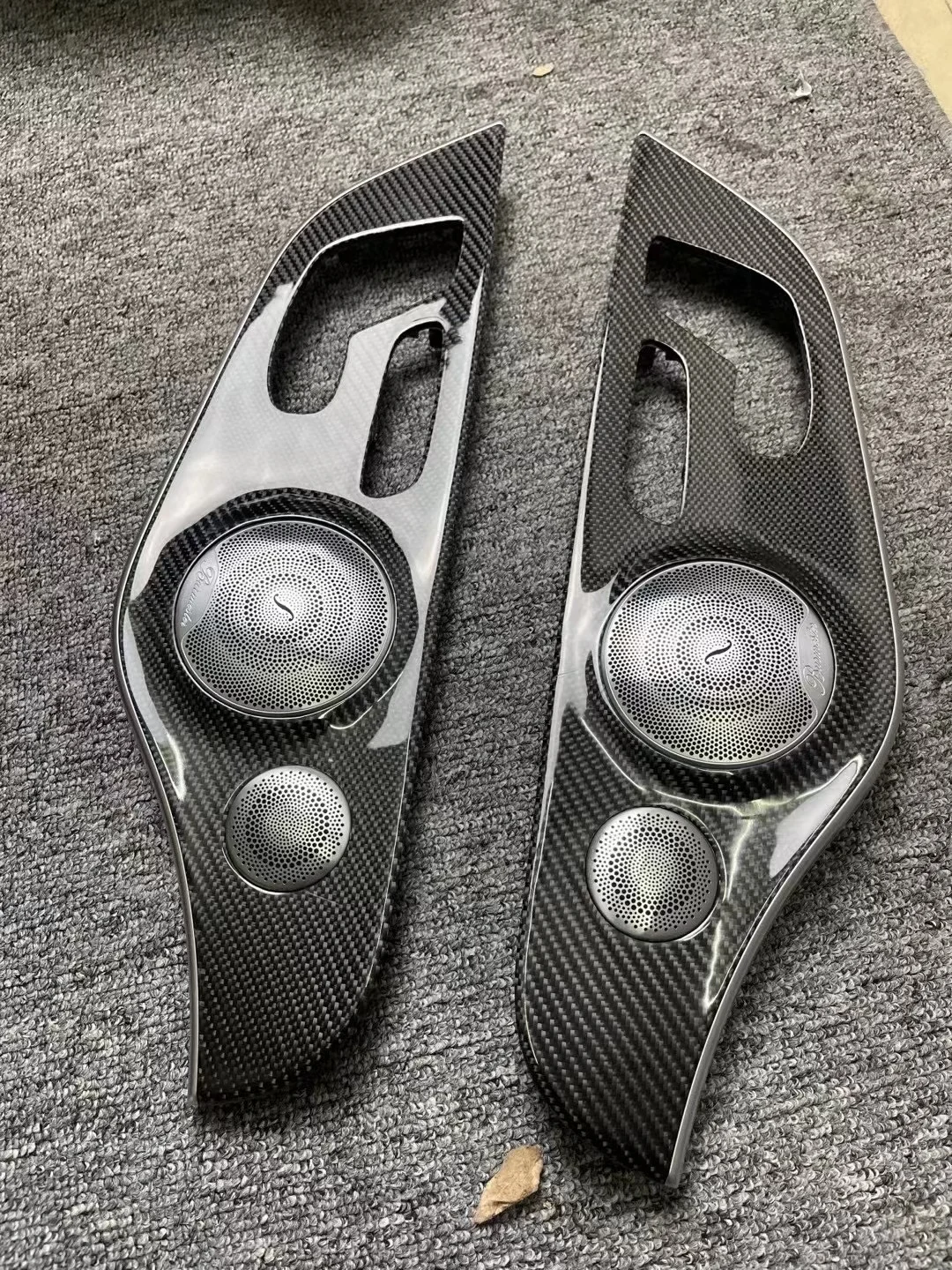Mercedes-Benz C-Class Coupe Carbon Fiber Interior Panel (Twill)
