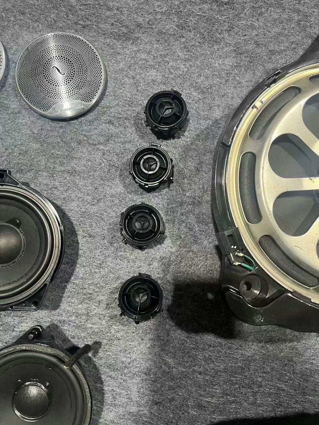 Genuine Mercedes-Benz Burmester Premium Sound System Kit (Salvage Unit) – Full Speaker Set with Amplifier for C-Class, E-Class & GLC
