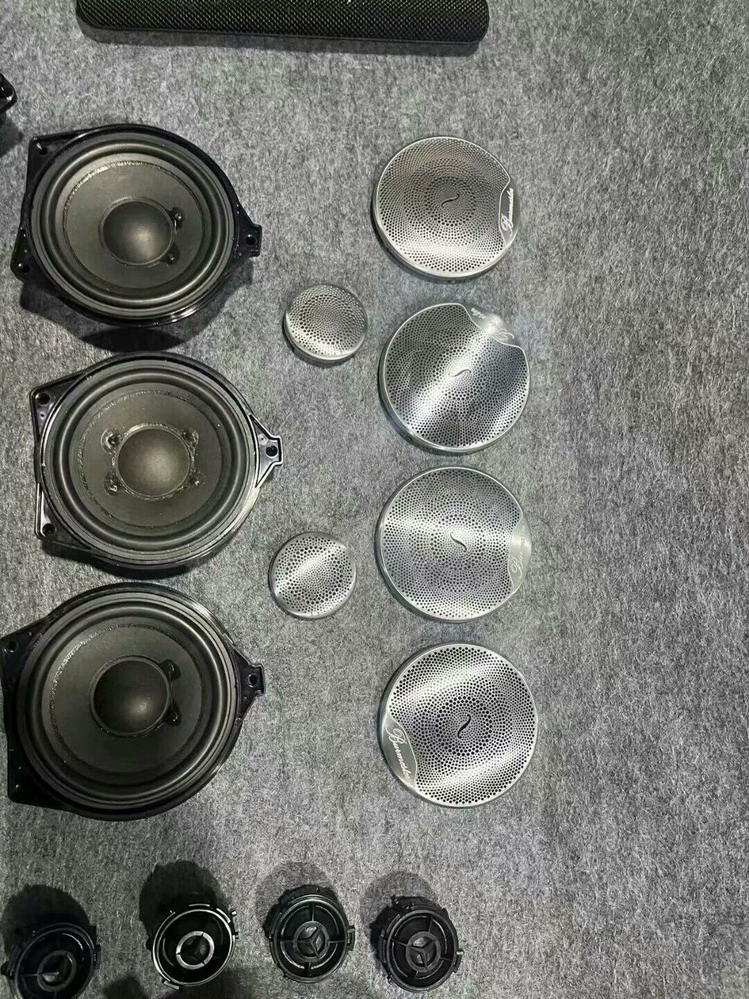 Genuine Mercedes-Benz Burmester Premium Sound System Kit (Salvage Unit) – Full Speaker Set with Amplifier for C-Class, E-Class & GLC