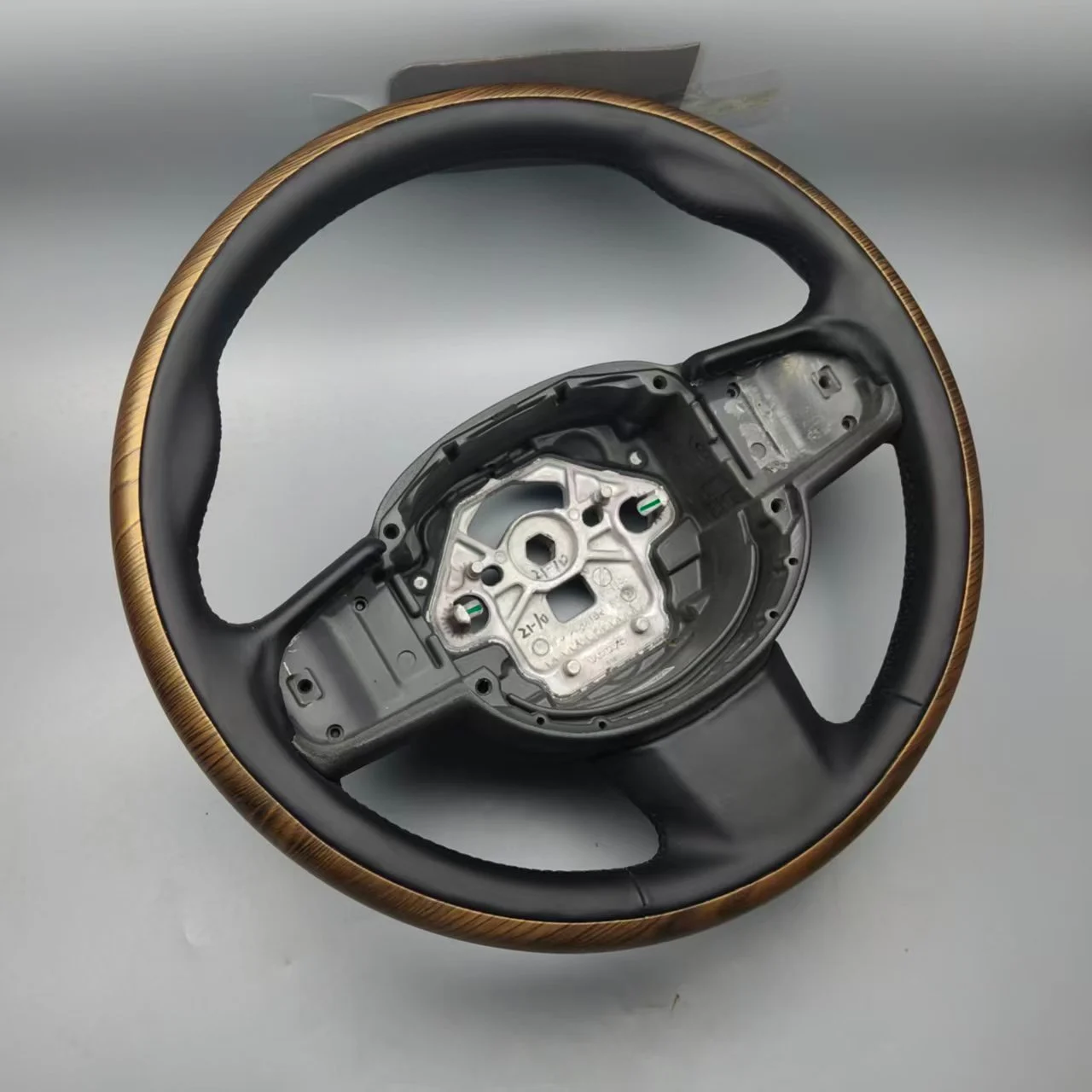 Genuine Volvo Steering Wheel Upgrade Kit for XC90, XC60, S90, S60 – Custom Wood Trim & Leather Options