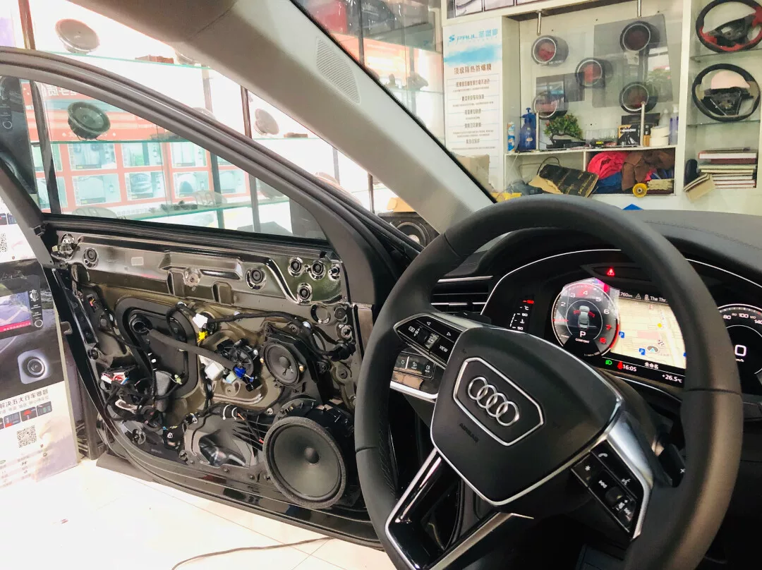 OEM-Style Audi A6 C8 Bang & Olufsen Speaker Upgrade Kit – Plug-and-Play Installation