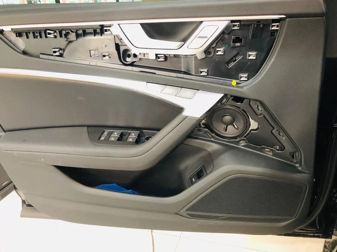 OEM-Style Audi A6 C8 Bang & Olufsen Speaker Upgrade Kit – Plug-and-Play Installation