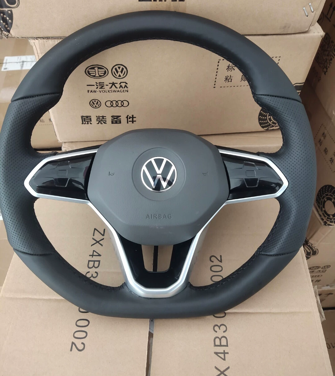Volkswagen Passat B8 Touch-Control Multi-Function Steering Wheel (OEM Style)