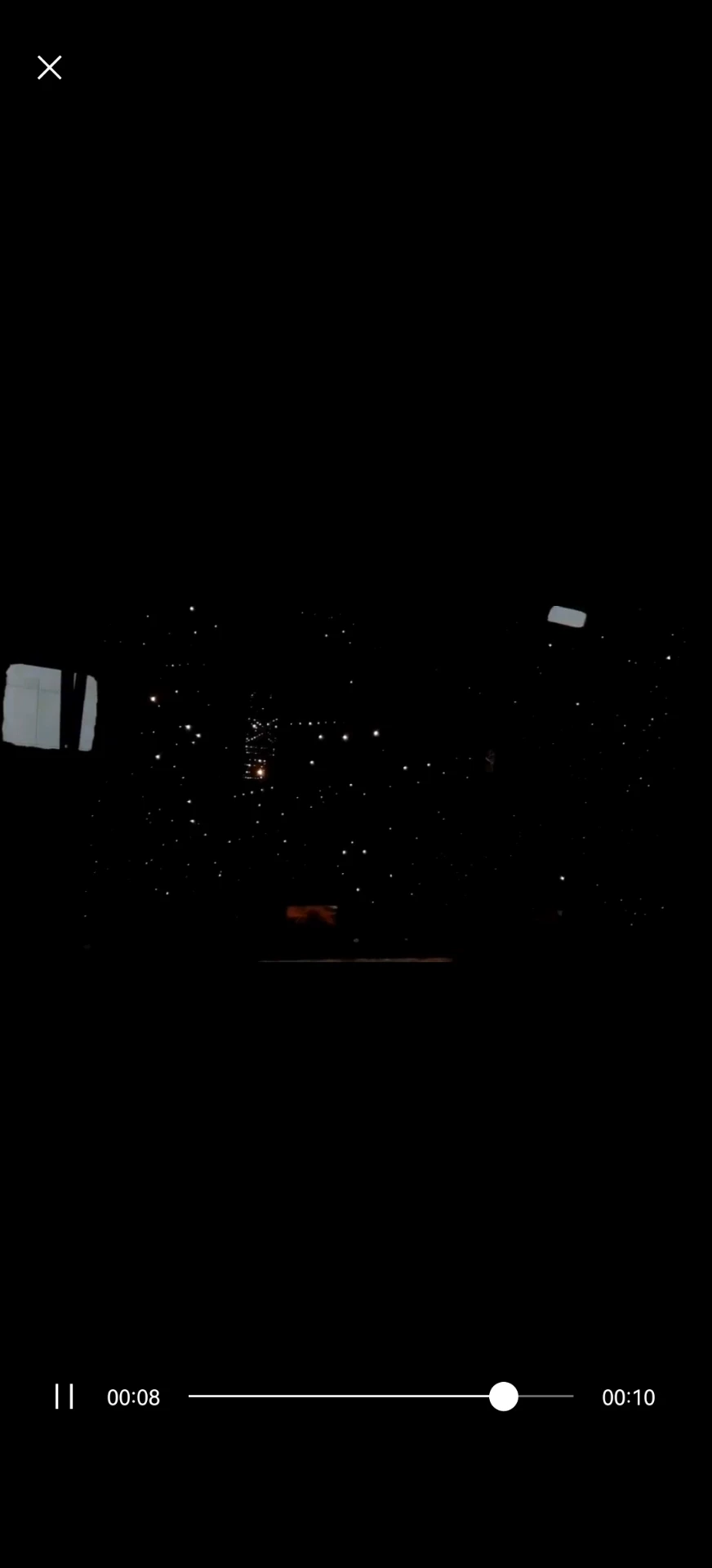 Car Starry Sky Roof Light with Meteor Effect – RGB+White LED, Sound-Activated, App & Remote Controlled