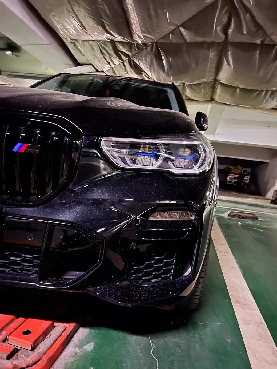Logotipo de grade dupla da série M da BMW (compatível com M1/M2/M3/M4/M5/M6/X1/X2/X3/X4/X5/X6)