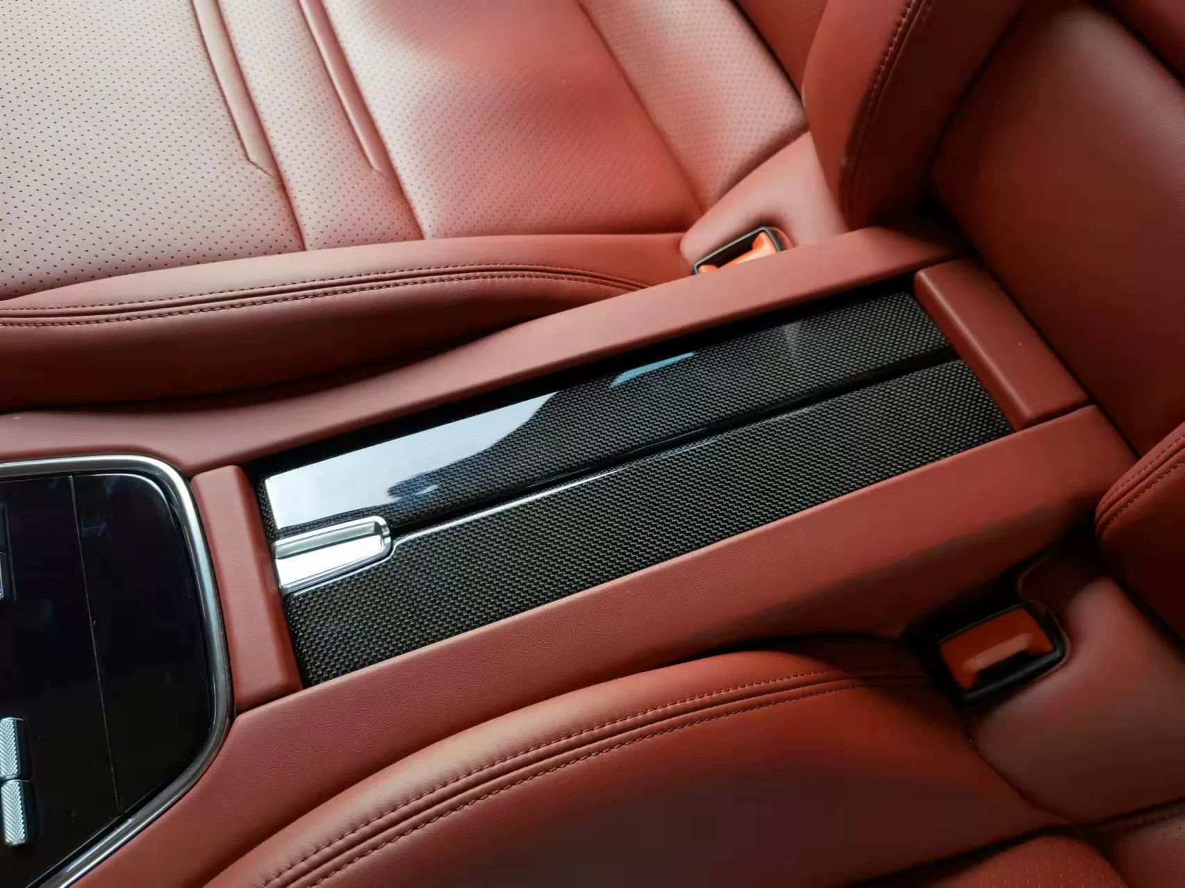 Carbon Fiber Interior Trim Kit for Porsche Panamera (2017–2023)