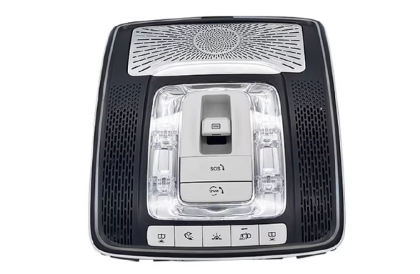 Altavoz de agudos montado en la parte superior del asiento delantero con ilumina