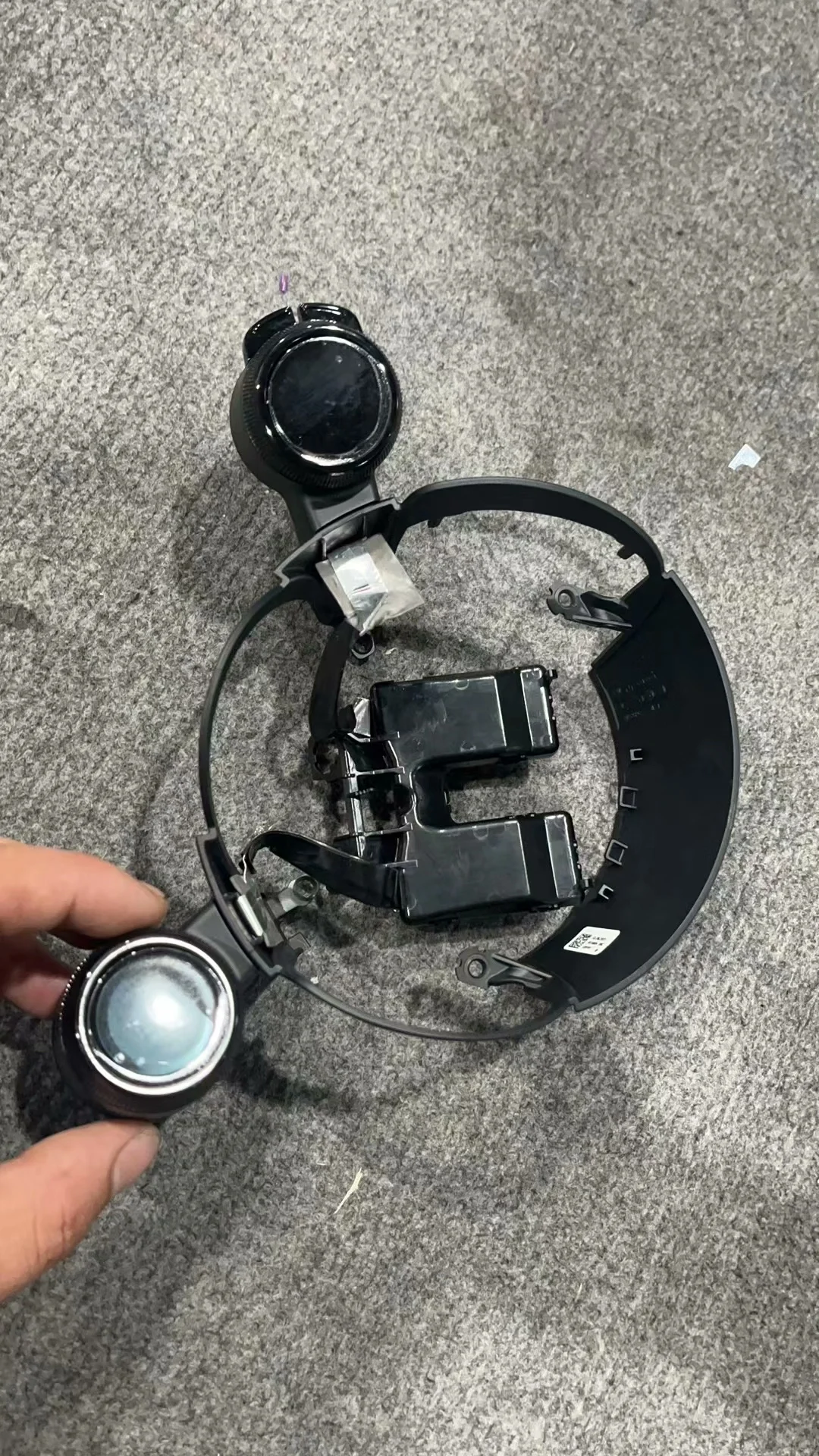 Mercedes-Benz OEM OLED Knob (Steering Wheel Driving Mode Adjustment Knob, S+ Mode/Exhaust Mode)