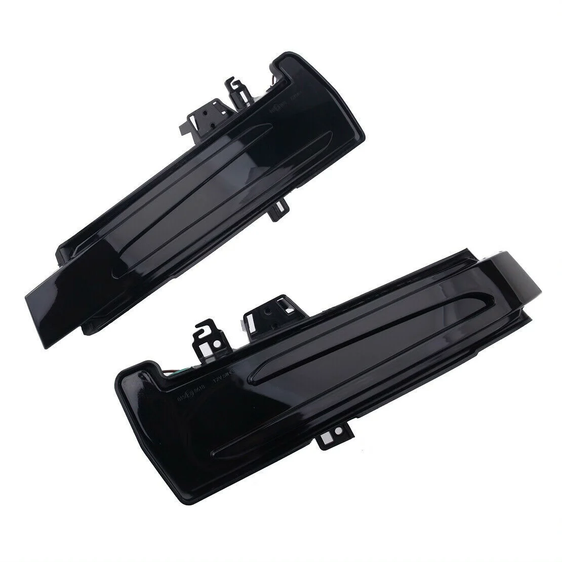 Mercedes-Benz LED Sequential Turn Signal Mirror Covers – Smoke-Tinted, Plug-and-Play or Hardwired Options