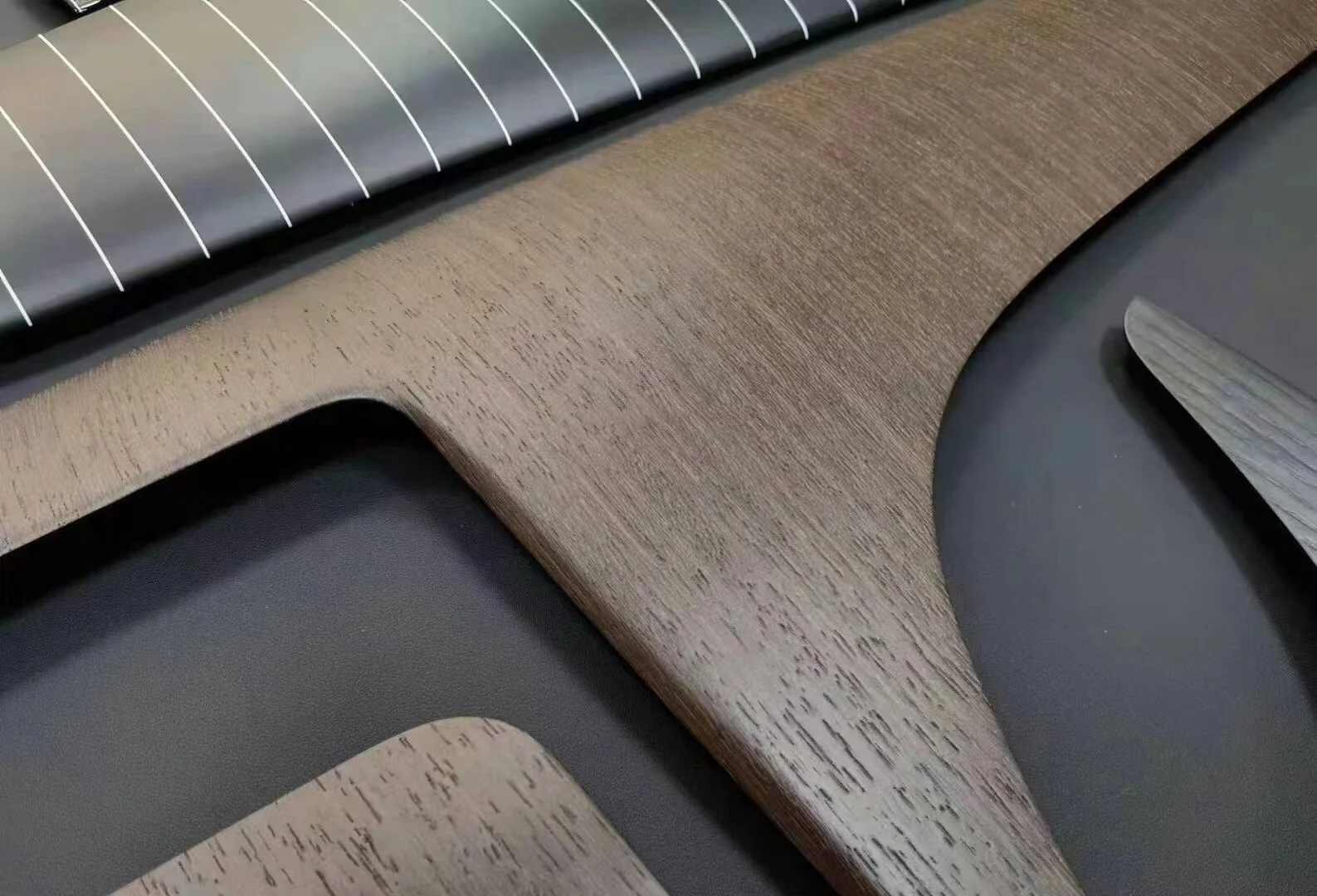 Carbon Fiber Trim for the Mercedes-Benz C-Class (206, 2022–2028) / Wood Grain Trim for the GLC (254, 2023–2028)