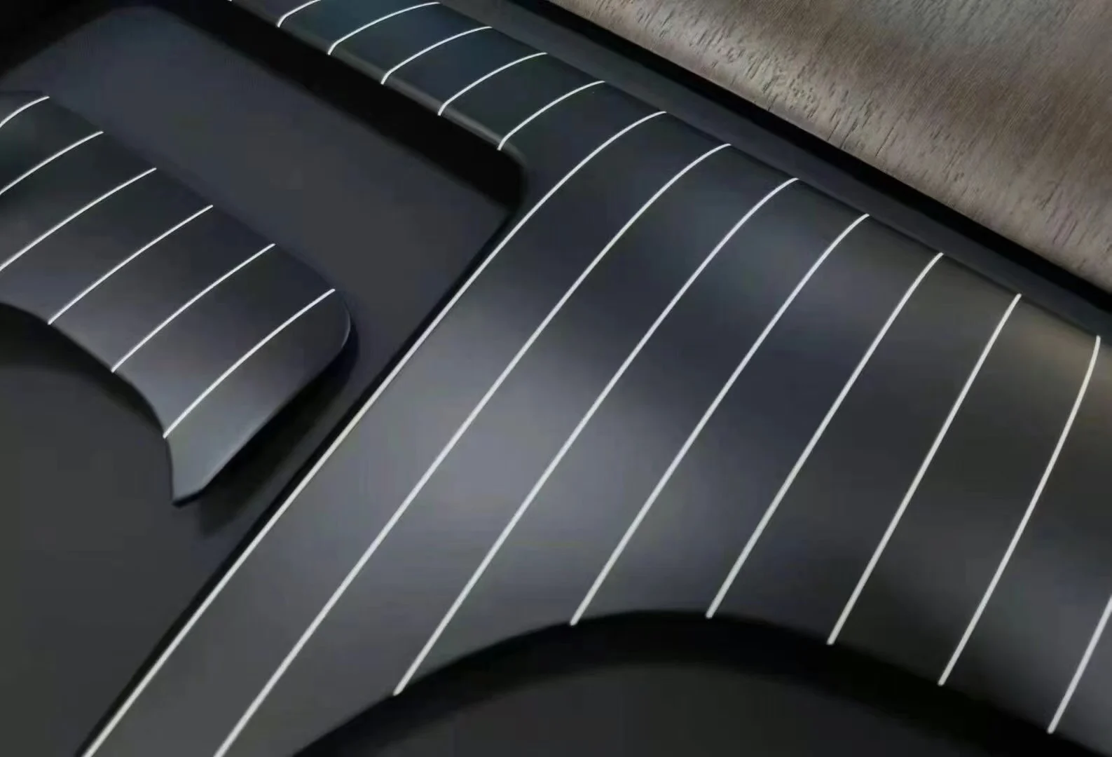 Carbon Fiber Trim for the Mercedes-Benz C-Class (206, 2022–2028) / Wood Grain Trim for the GLC (254, 2023–2028)
