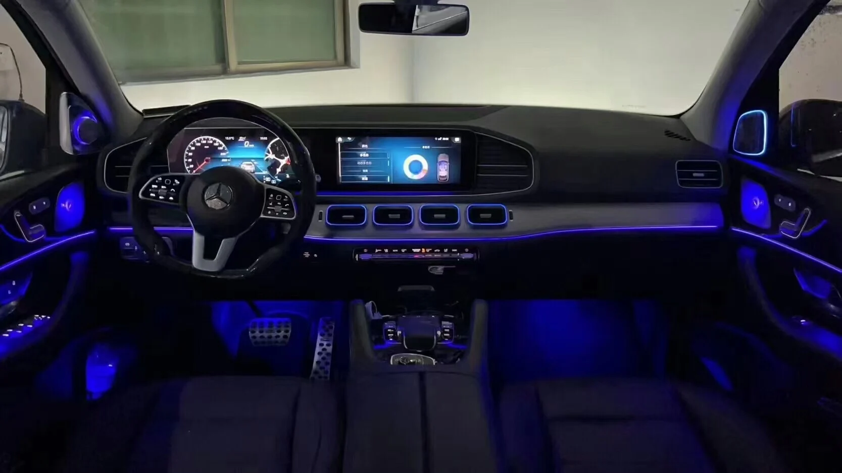 Mercedes-Benz GLE (W167) / GLS Ambient Light Vent Rings