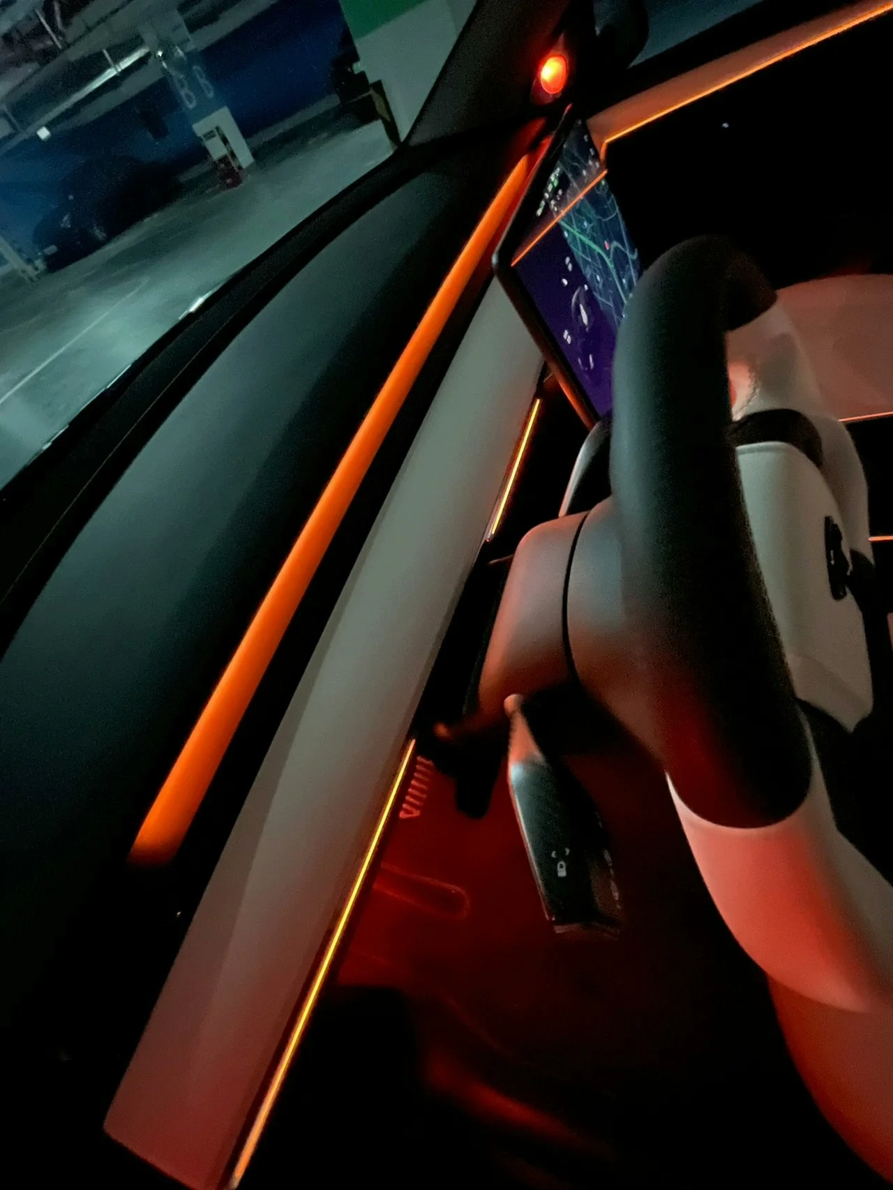 Tesla Model 3 & Model Y 64-Color Ambient Light Kit (Laser-Engraved, OEM-Fit)