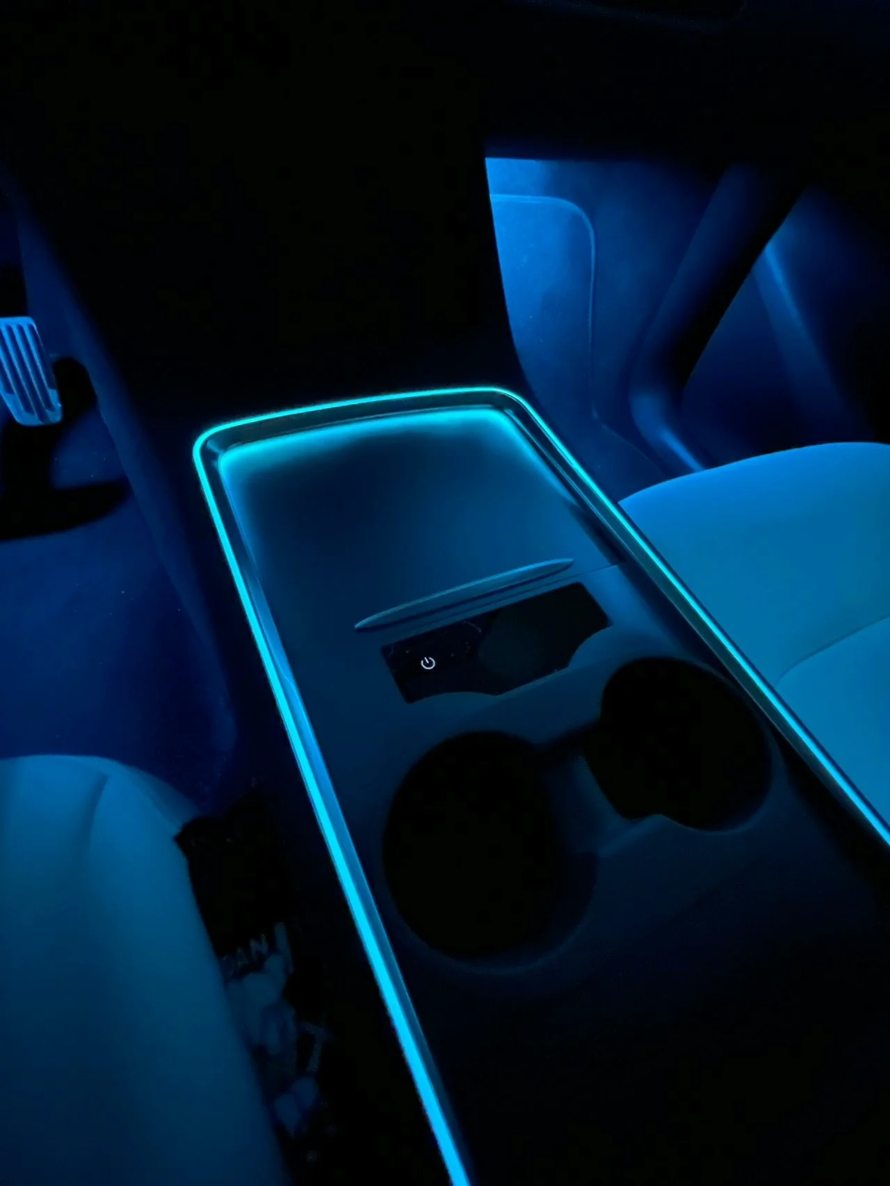 Tesla Model 3 & Model Y 64-Color Ambient Light Kit (Laser-Engraved, OEM-Fit)