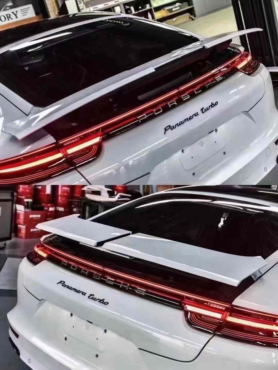 Porsche Panamera 3-Stage Active Rear Spoiler