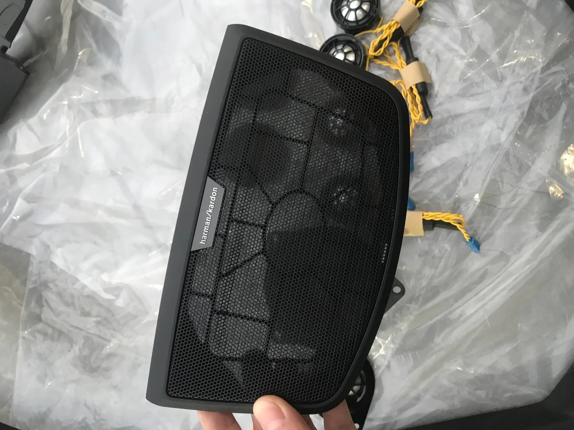 BMW 3 Series A-Pillar Tweeter Grilles for F30/F35 (2013–2019) – OEM-Style, No-Drill Installation