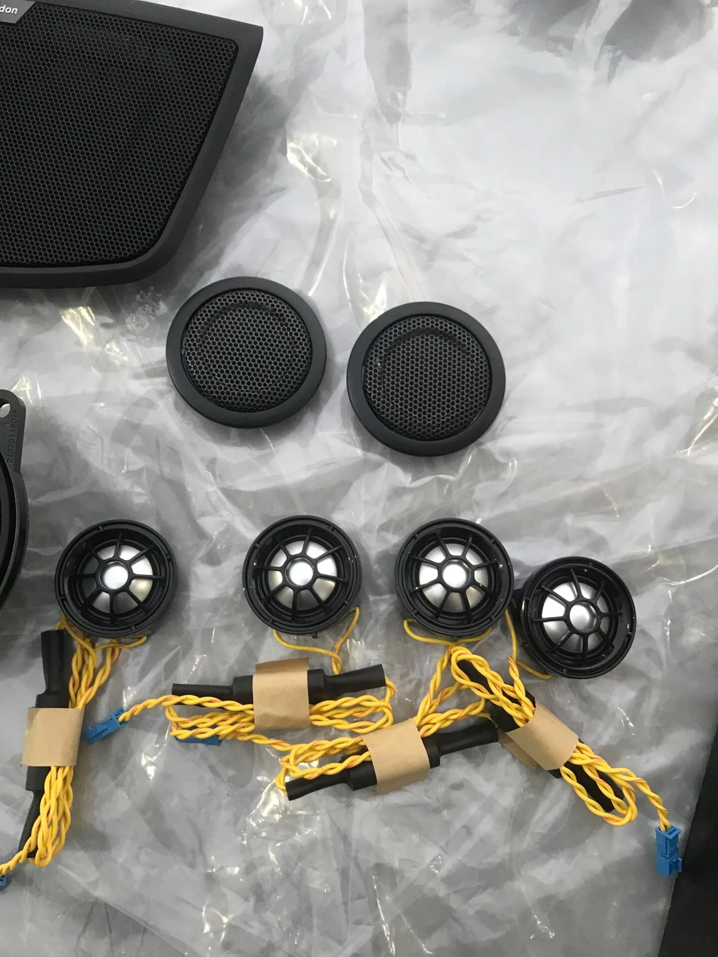 BMW 3 Series A-Pillar Tweeter Grilles for F30/F35 (2013–2019) – OEM-Style, No-Drill Installation
