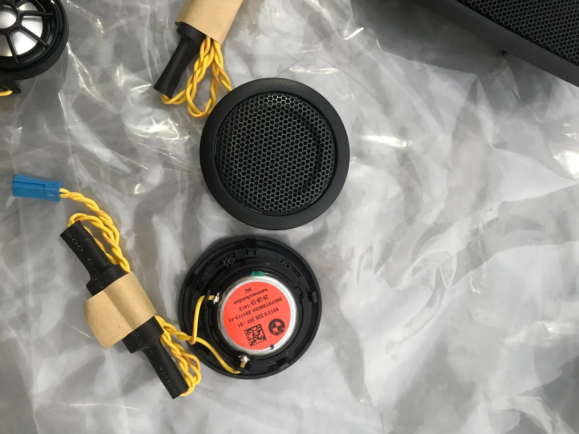 BMW 3 Series A-Pillar Tweeter Grilles for F30/F35 (2013–2019) – OEM-Style, No-Drill Installation