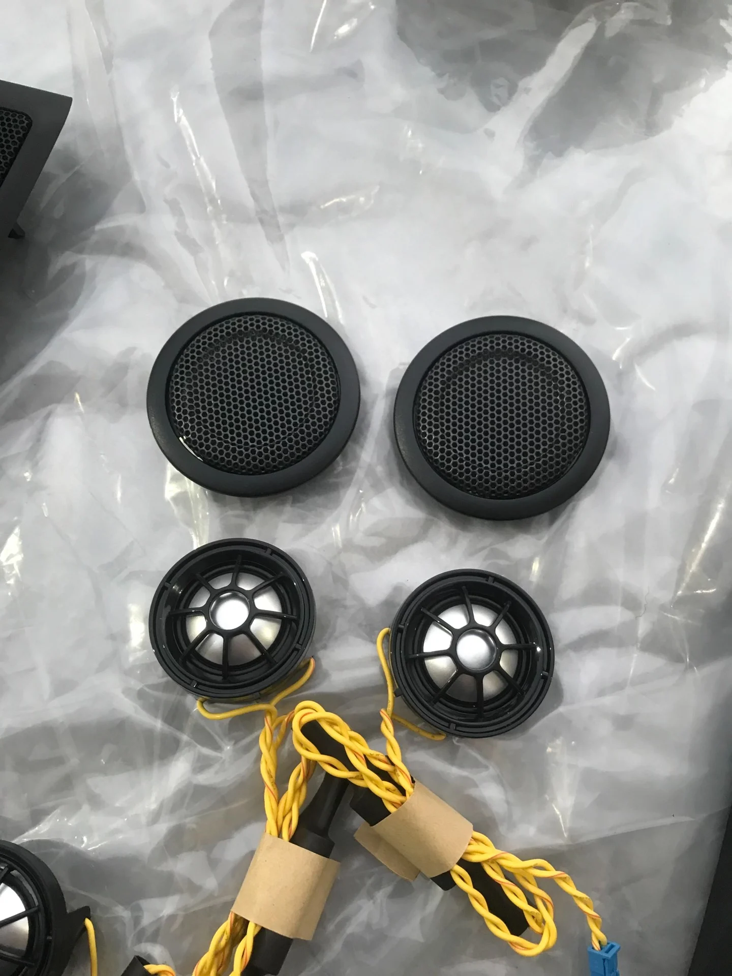 BMW 3 Series A-Pillar Tweeter Grilles for F30/F35 (2013–2019) – OEM-Style, No-Drill Installation