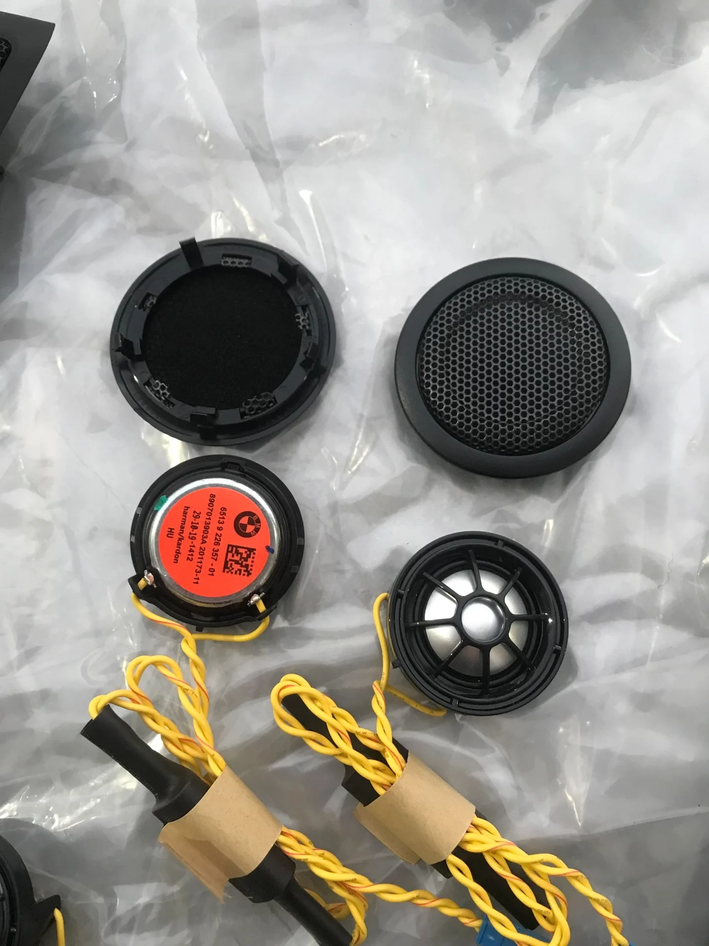BMW 3 Series A-Pillar Tweeter Grilles for F30/F35 (2013–2019) – OEM-Style, No-Drill Installation