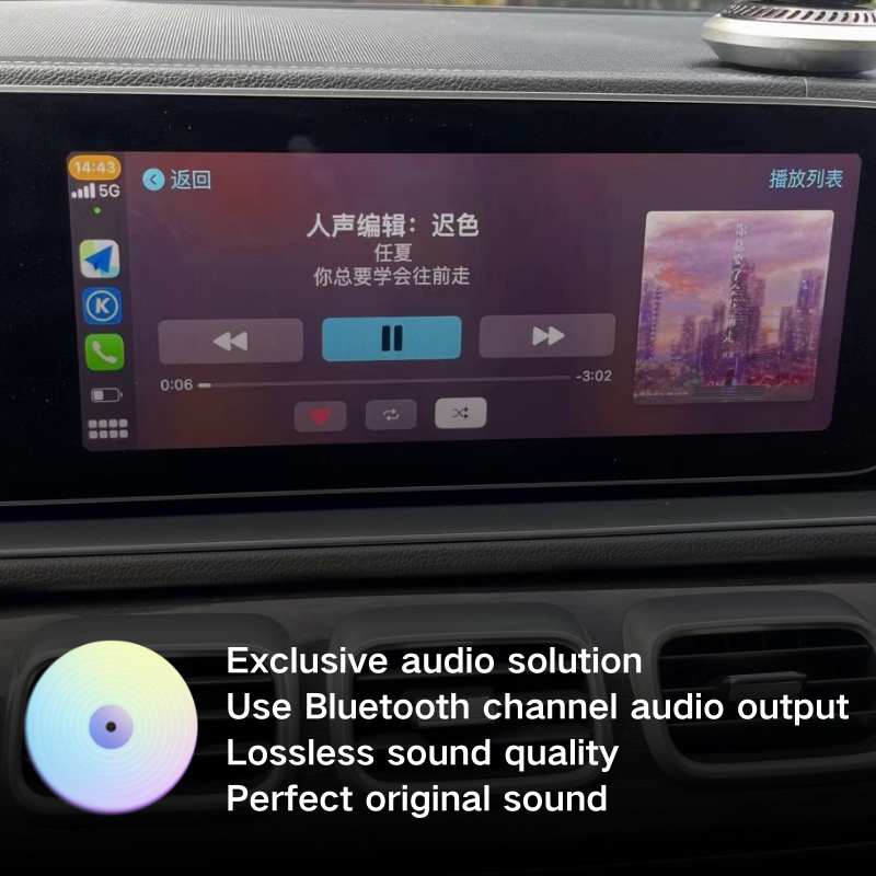 Mercedes-Benz NTG5.5/6.0 Full-Screen CarPlay Module – Plug-and-Play Apple CarPlay, HiCar, CarLife, Android Auto, Video Mirroring