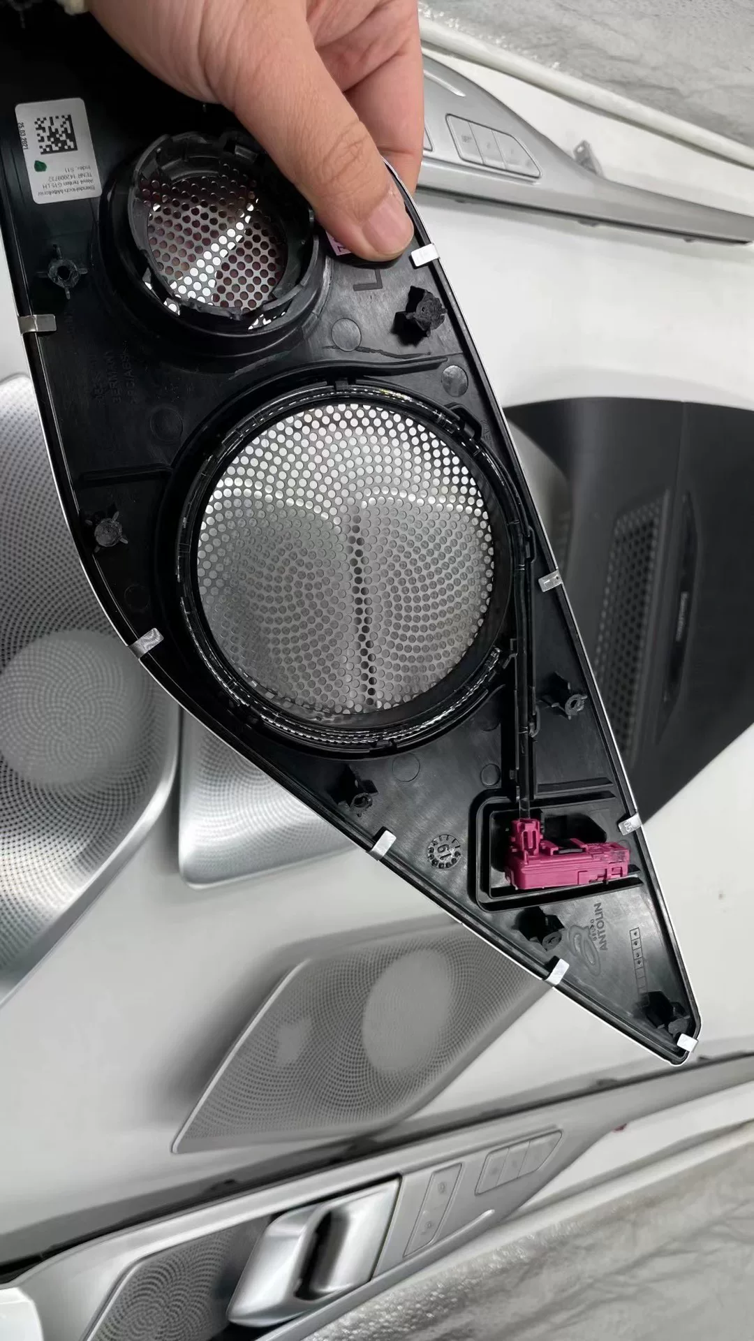 Jogo de capas OEM Bowers & Wilkins de 16 peças para BMW Série 8 M8 G14 G15 F92 F91