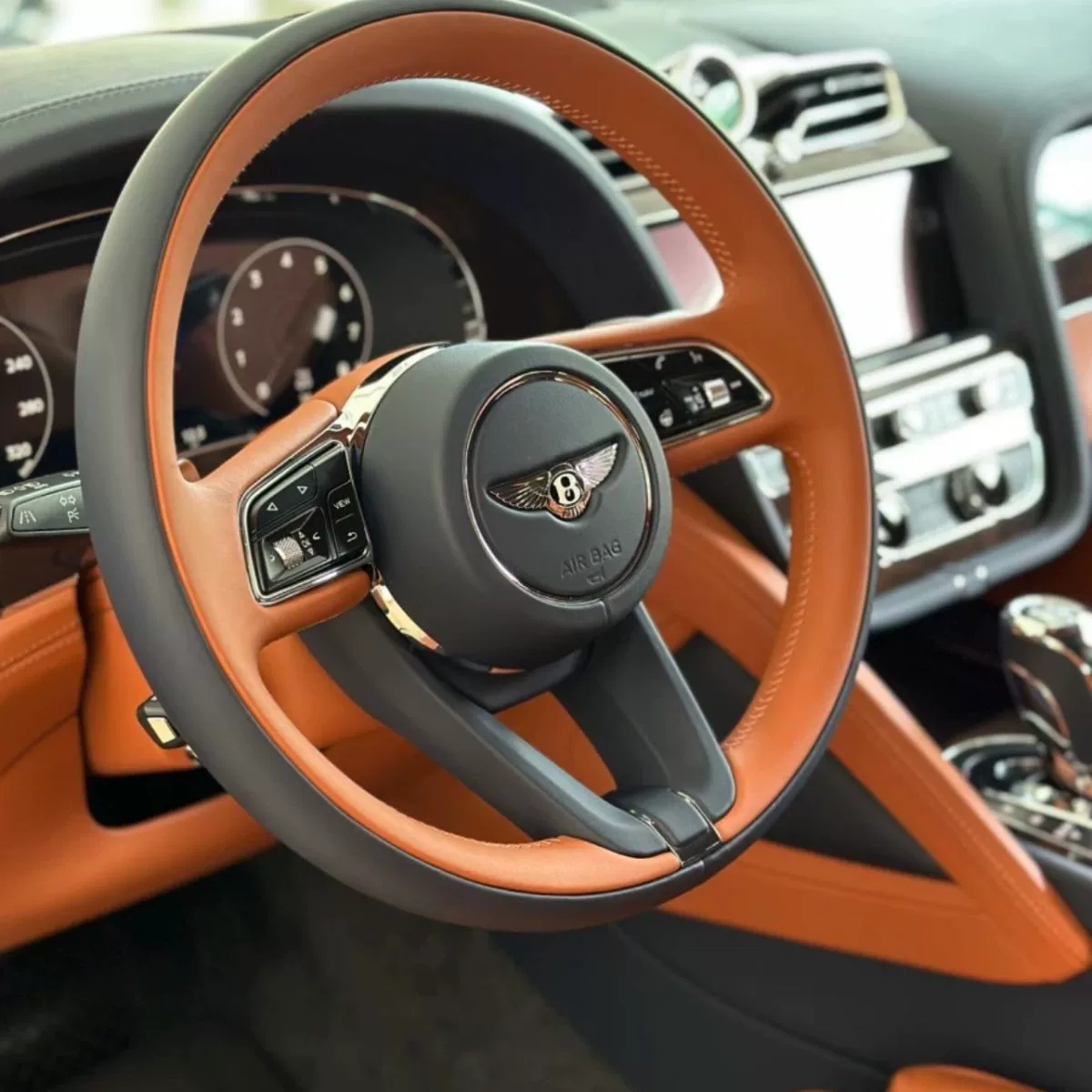 Volante de repuesto auténtico de Bentley – Compatible con Continental GT, Flying Spur, Mulsanne y Bentayga