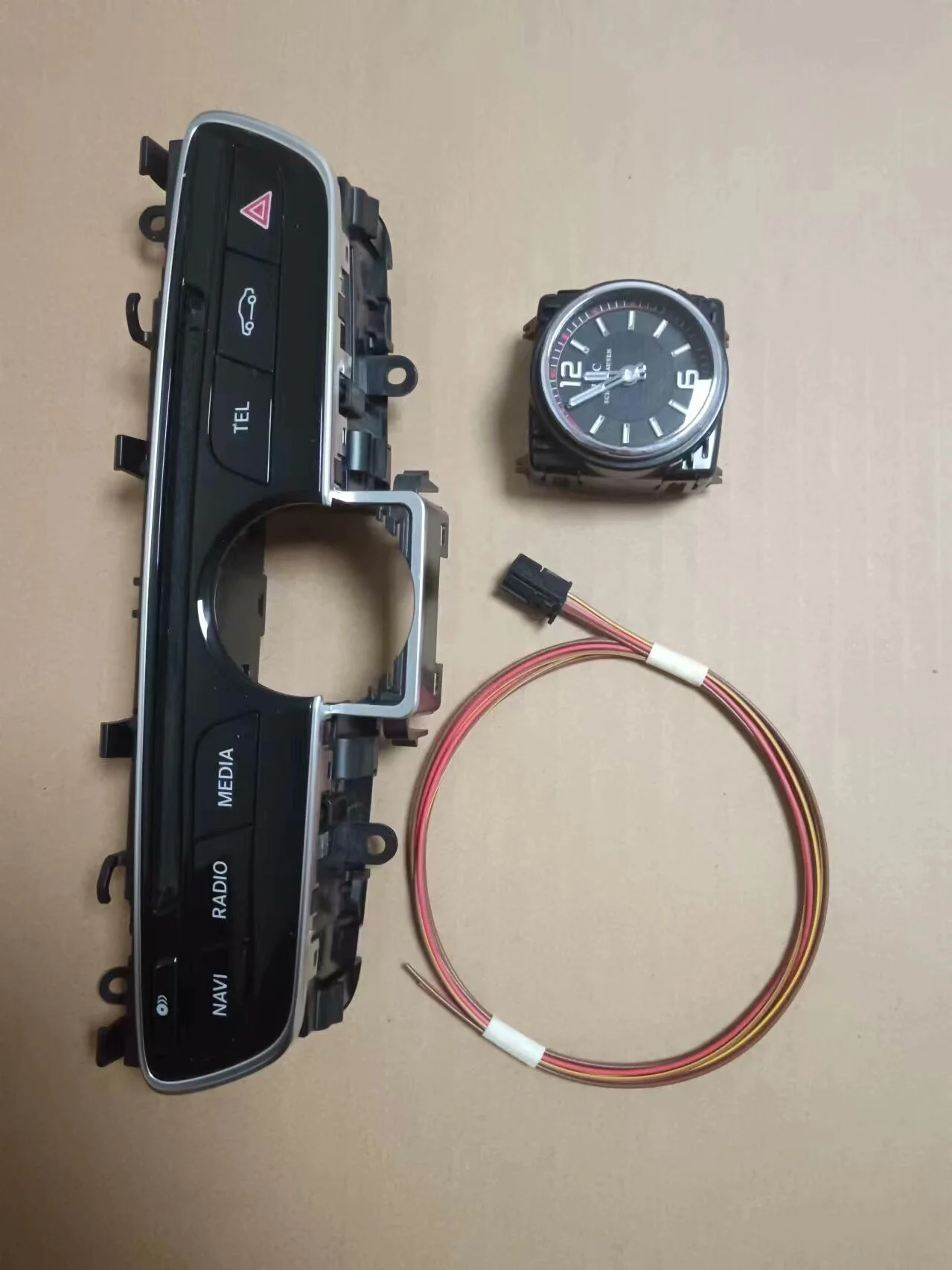 Genuine IWC-Style Clock Upgrade Kit for Mercedes-Benz C-Class (W205) and E-Class (W213)