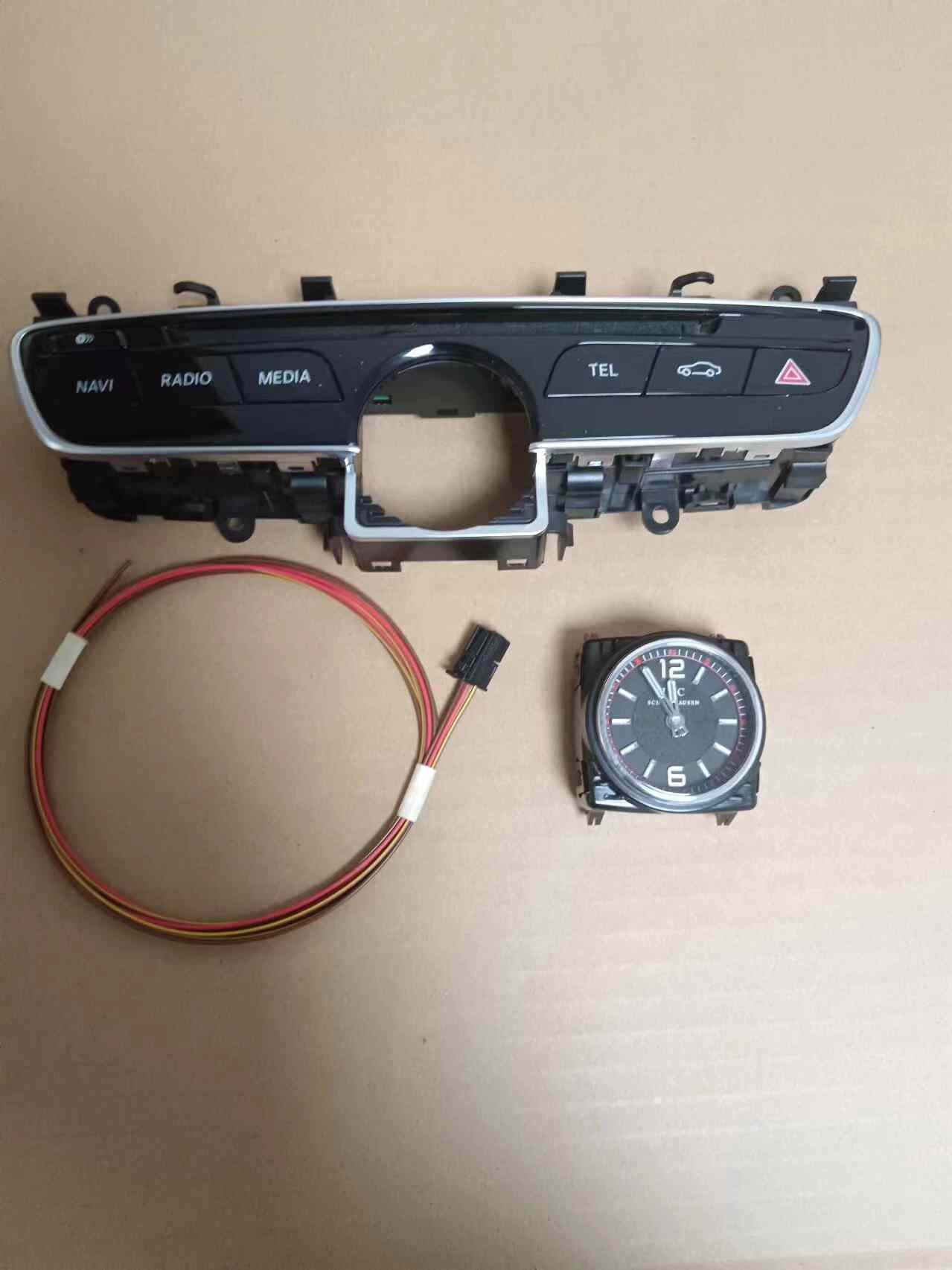 Genuine IWC-Style Clock Upgrade Kit for Mercedes-Benz C-Class (W205) and E-Class (W213)