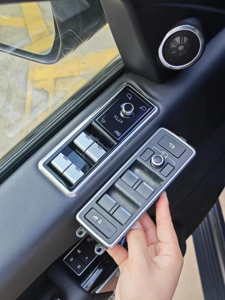Aftermarket LCD Control Buttons for Range Rover Vogue (2013–2017) & Discovery 5 (2017–2018)