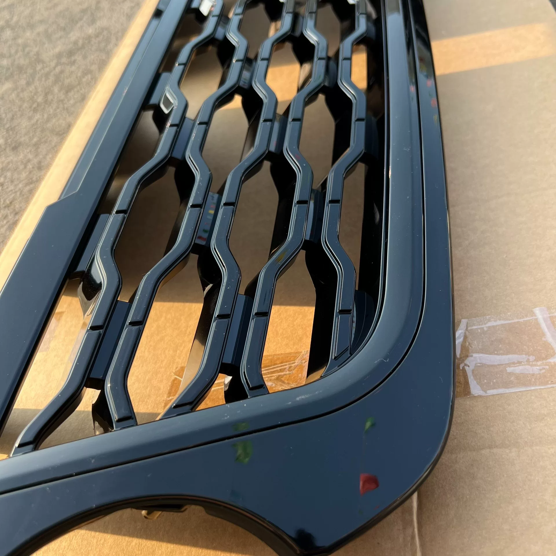 Front Grille Modification Kit for Land Rover Range Rover Sport 14–17 Models, Compatible with 18–22 Models