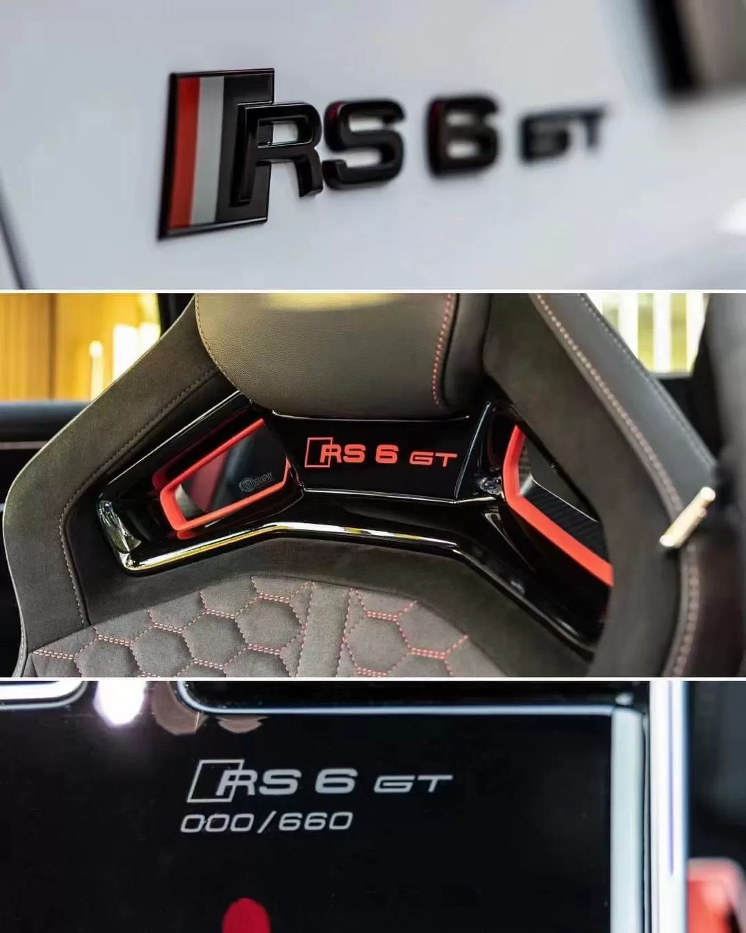 Audi GT Track Edition All-Carbon-Fiber Seats