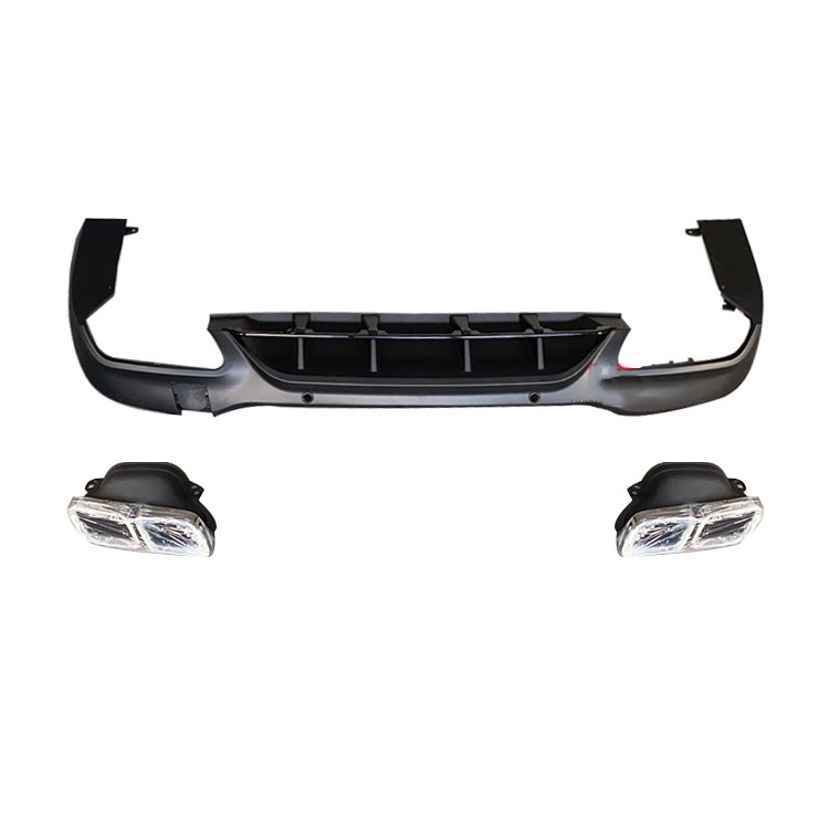 Mercedes-Benz X253 GLC63 AMG Rear Diffuser Lip Kit (2015–2018)