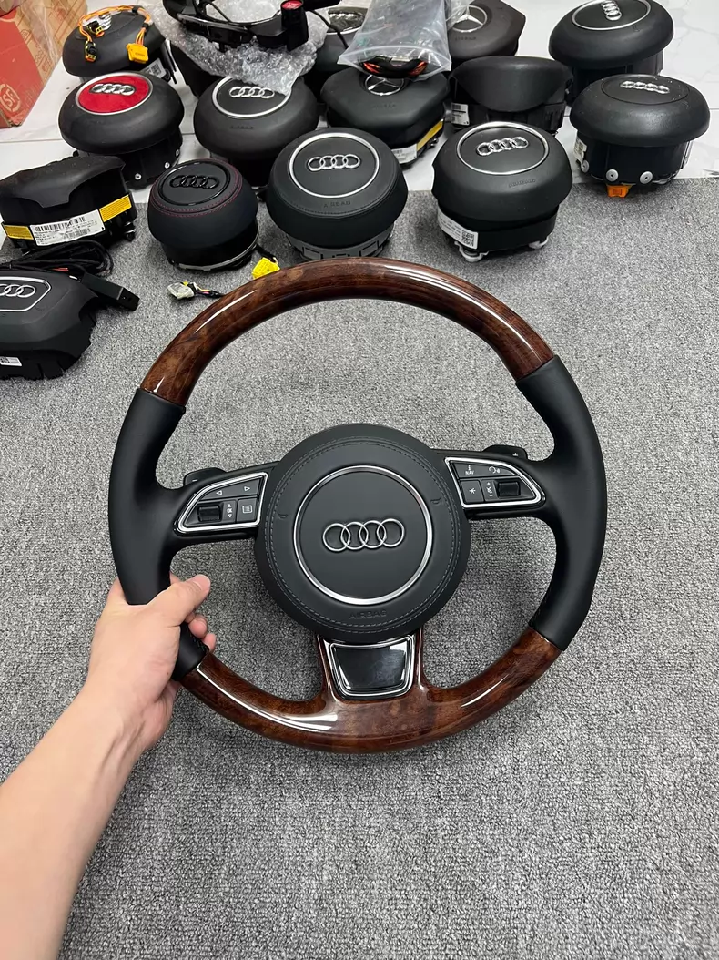 Handcrafted Wood Steering Wheel Customization for Any Vehicle